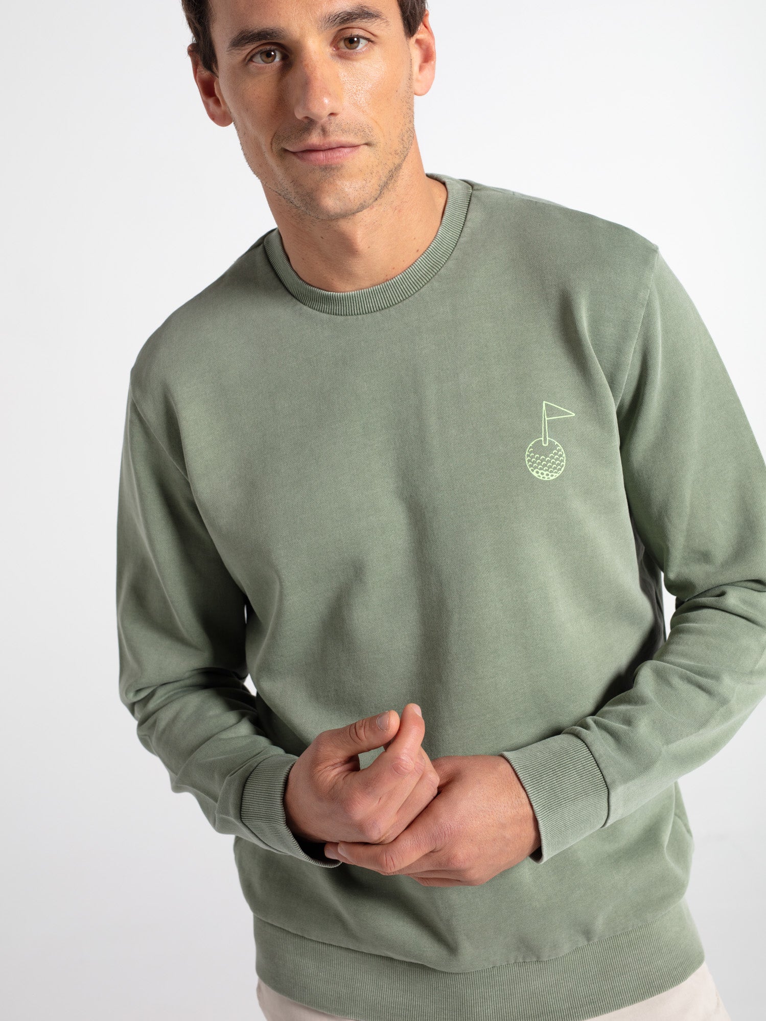 Sudadera 100% algodón golf