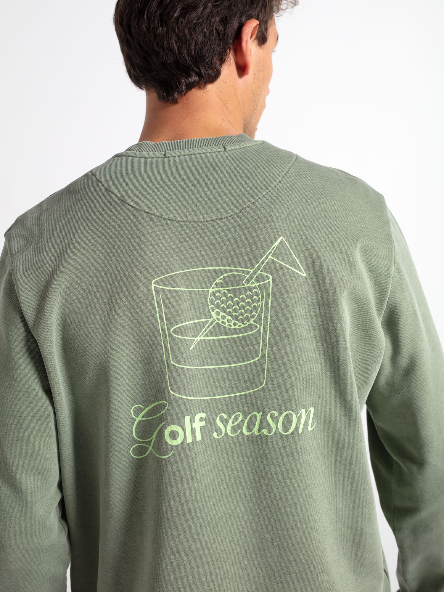 Sudadera 100% algodón golf