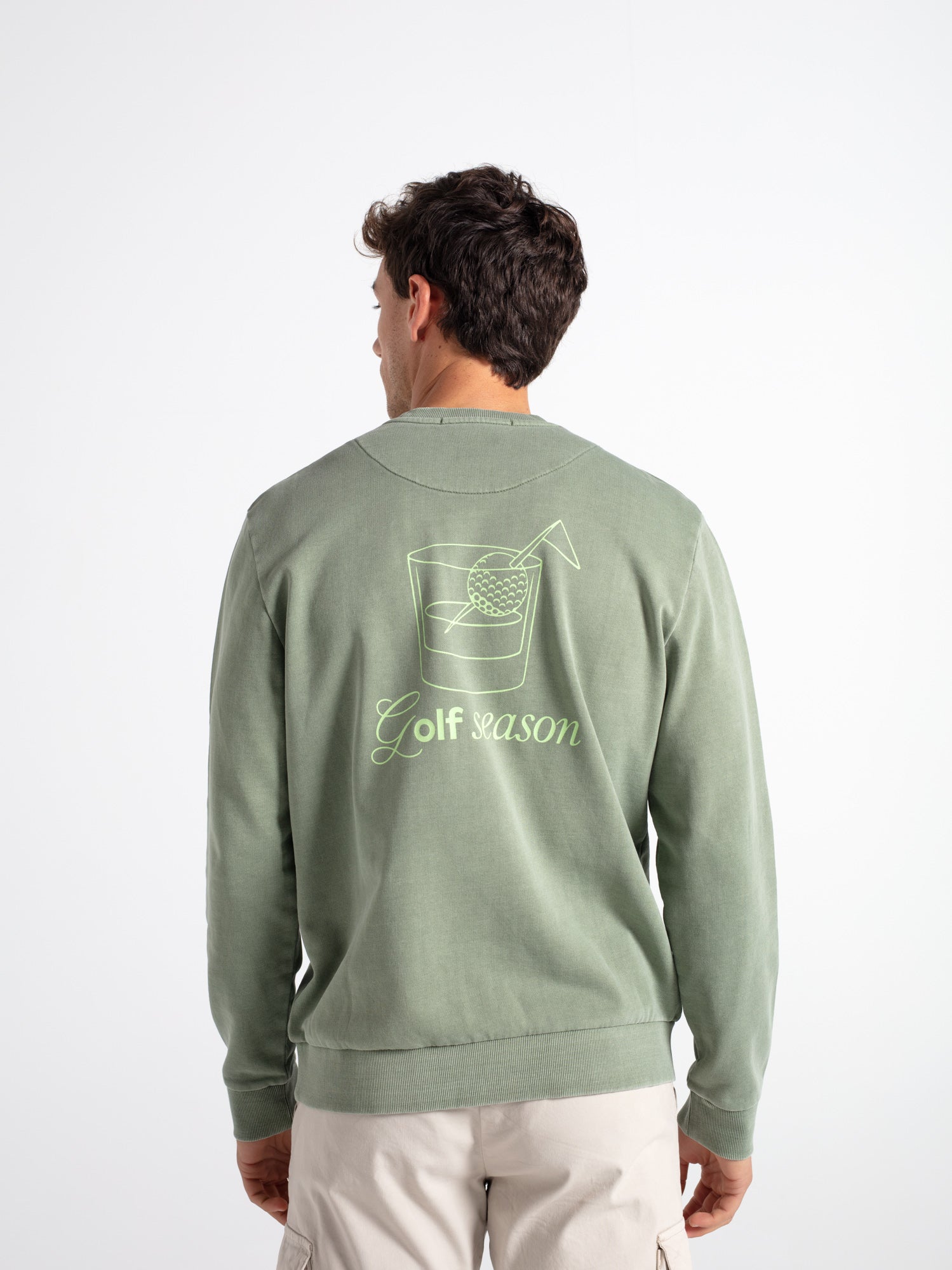 Sudadera 100% algodón golf