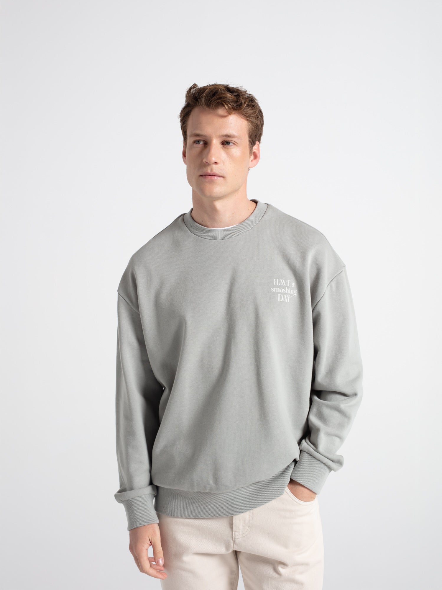 Sudadera oversize print