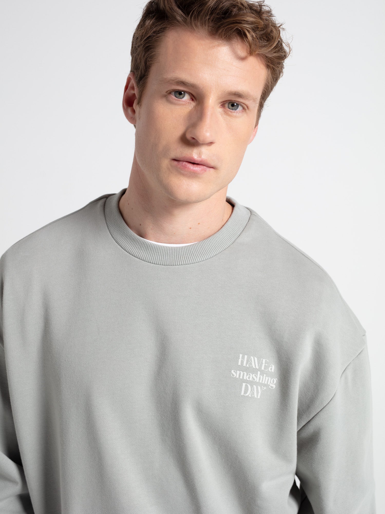 Sudadera oversize print