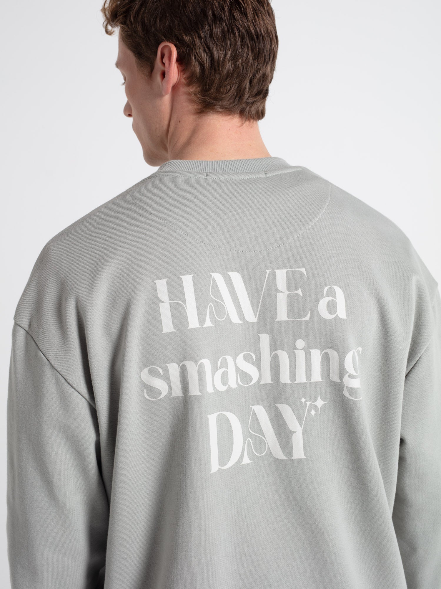 Sudadera oversize print