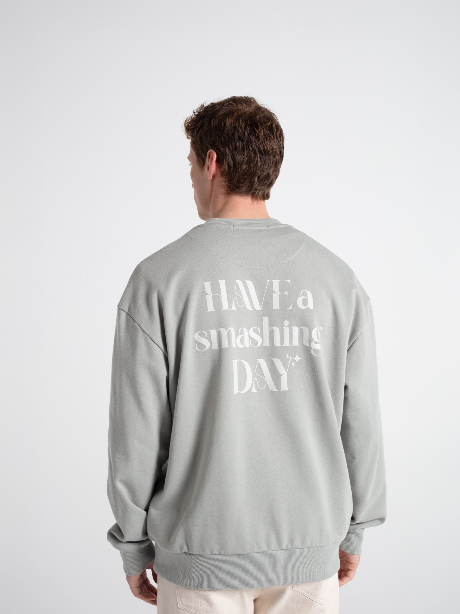 Sudadera oversize print