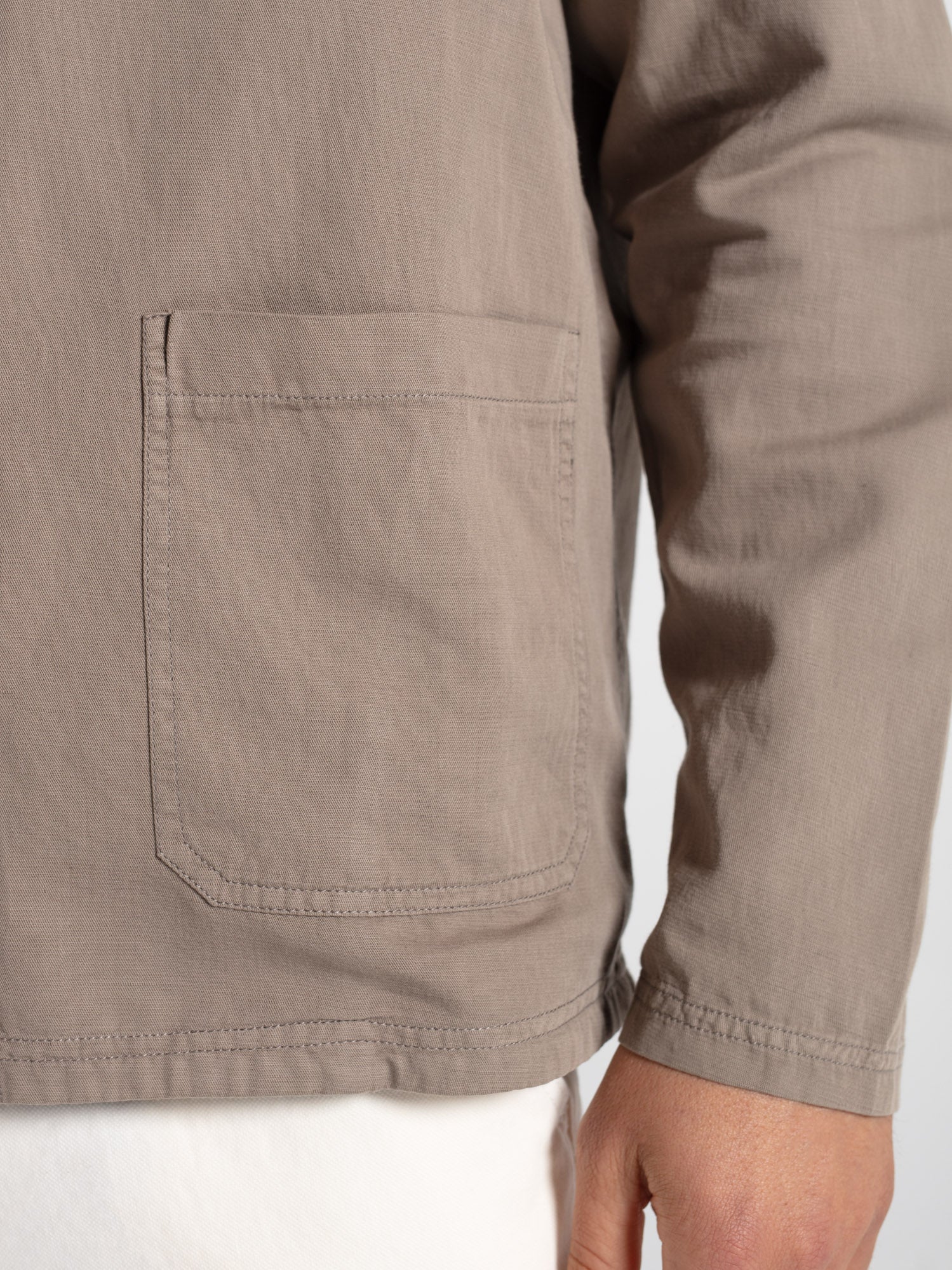 Sobrecamisa con lino