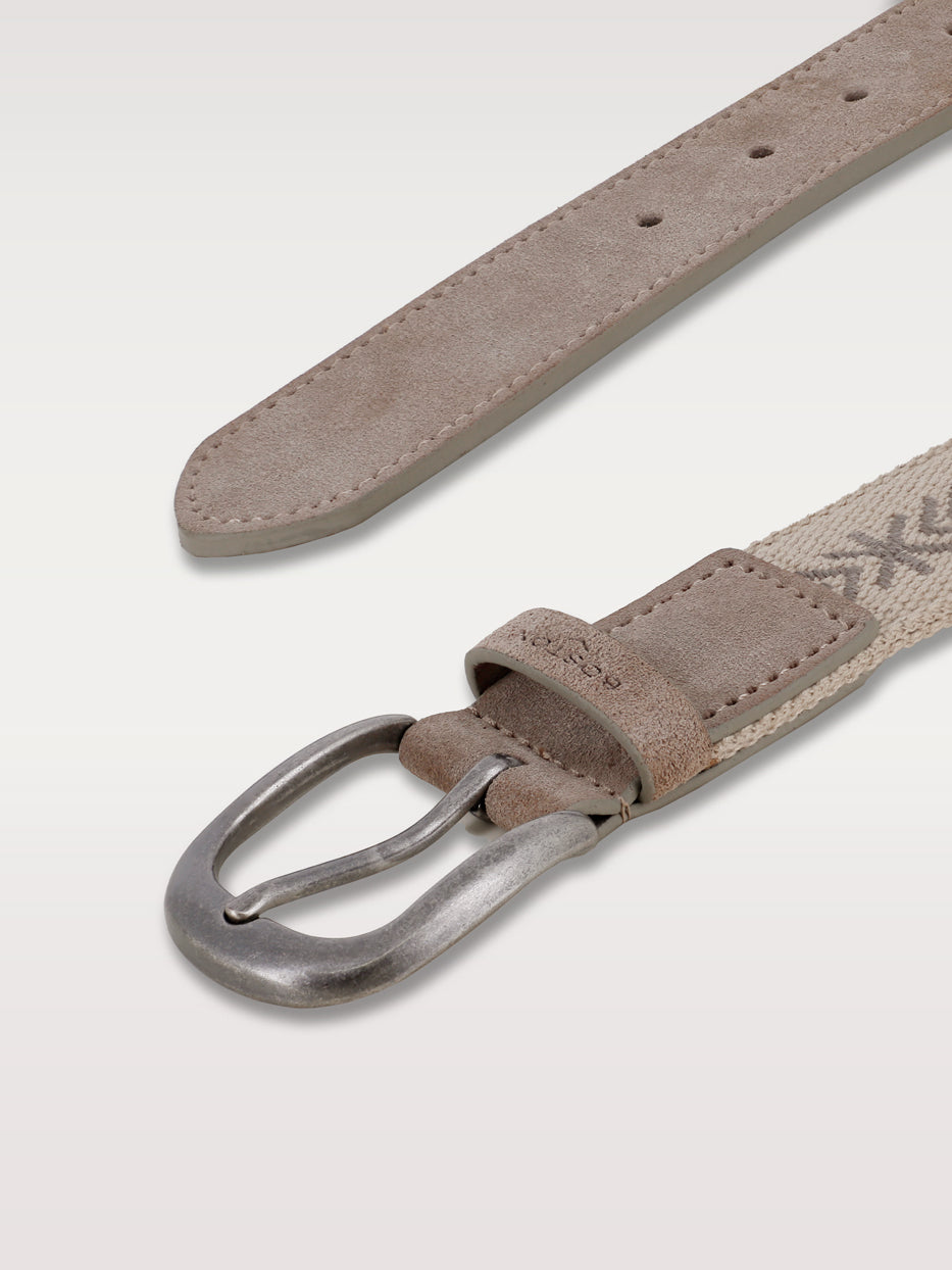 Cinturón bordado étnico