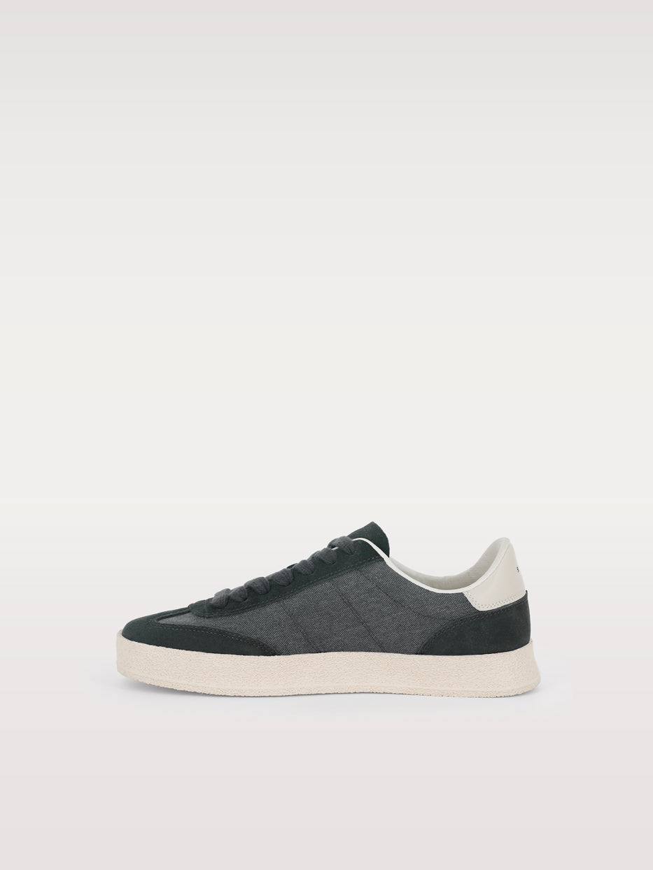 Sneaker piel combinada