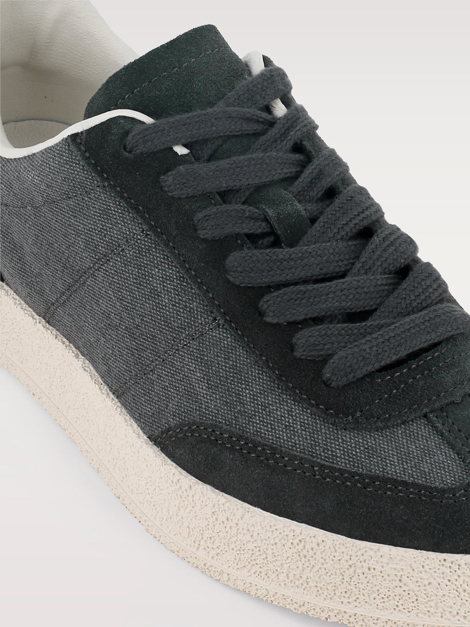 Sneaker piel combinada