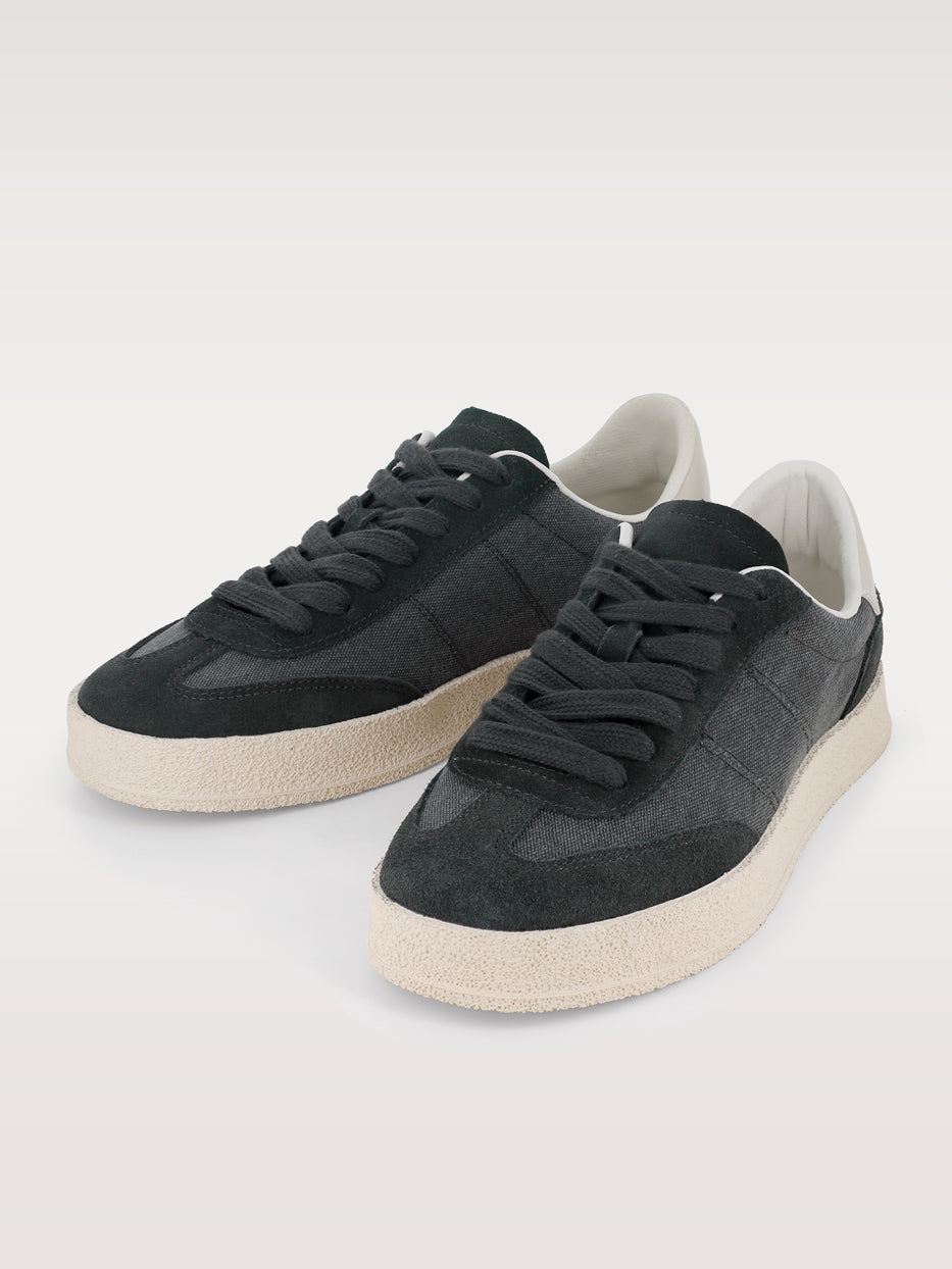 Sneaker piel combinada