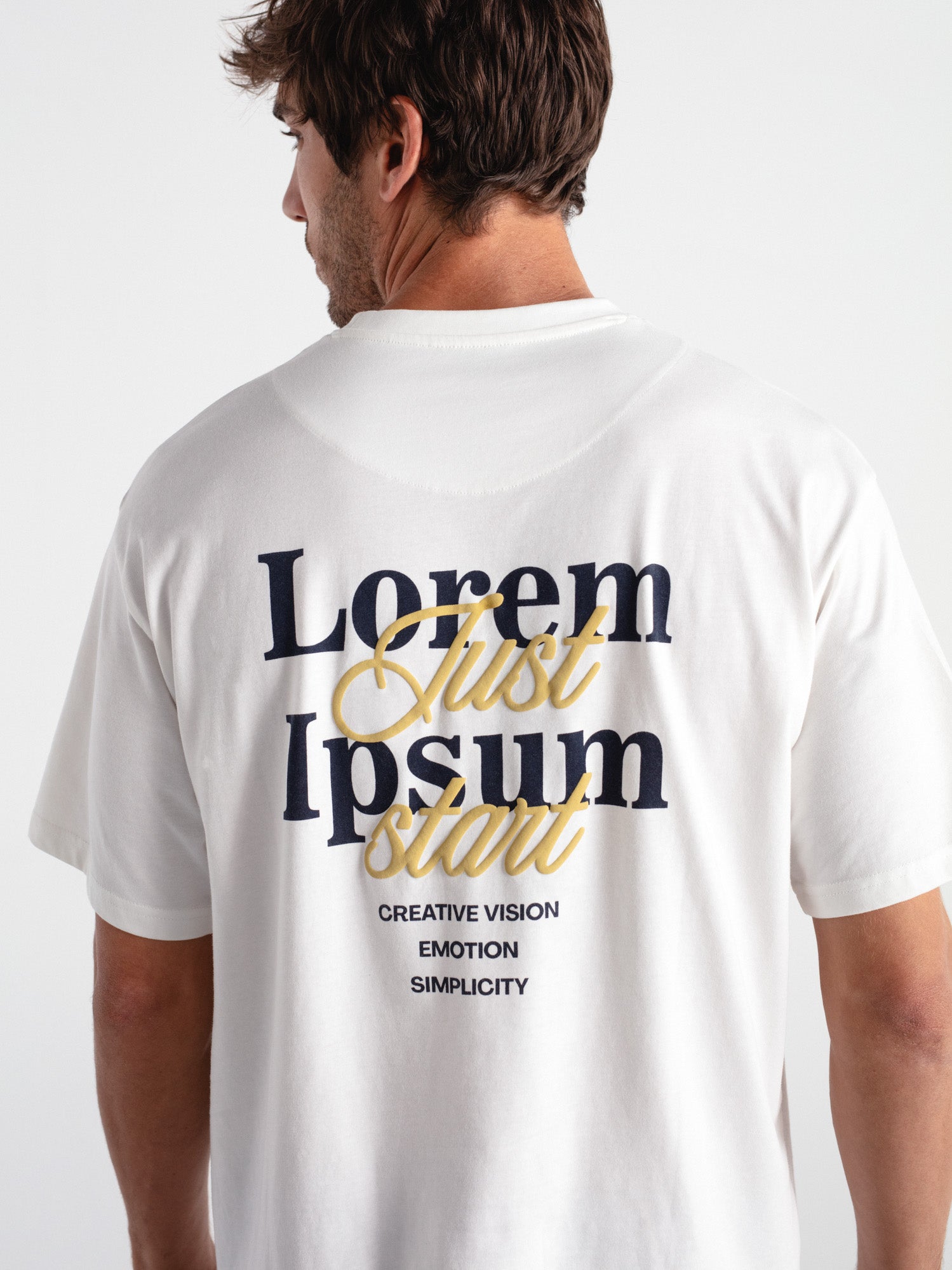 Camiseta oversize "Just Start"