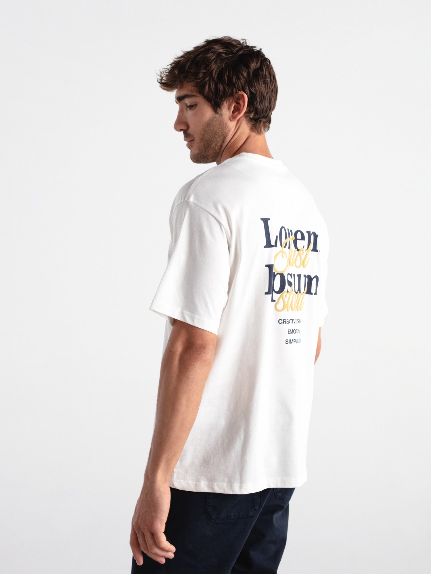 Camiseta oversize "Just Start"