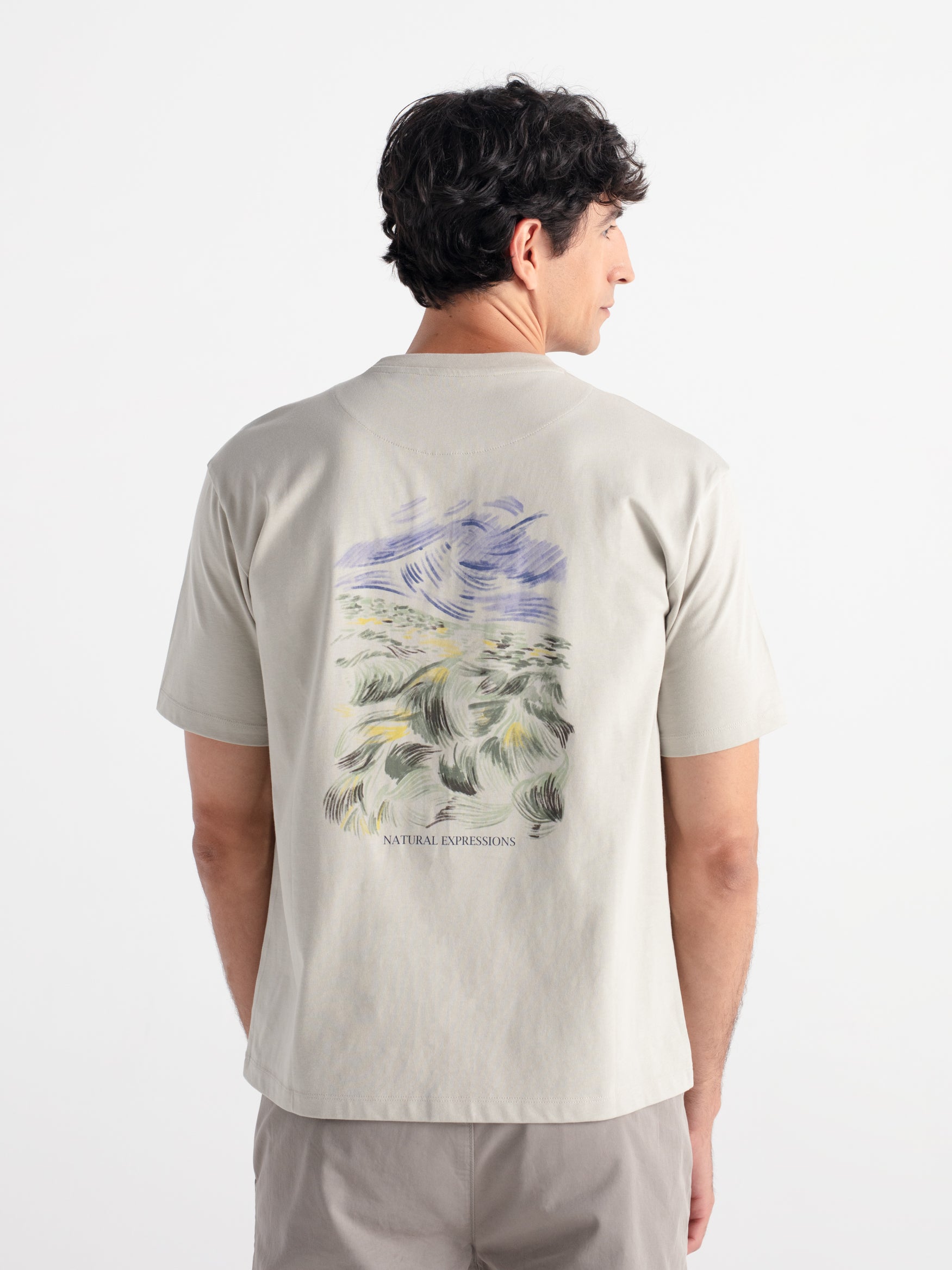 Camiseta confort paisaje