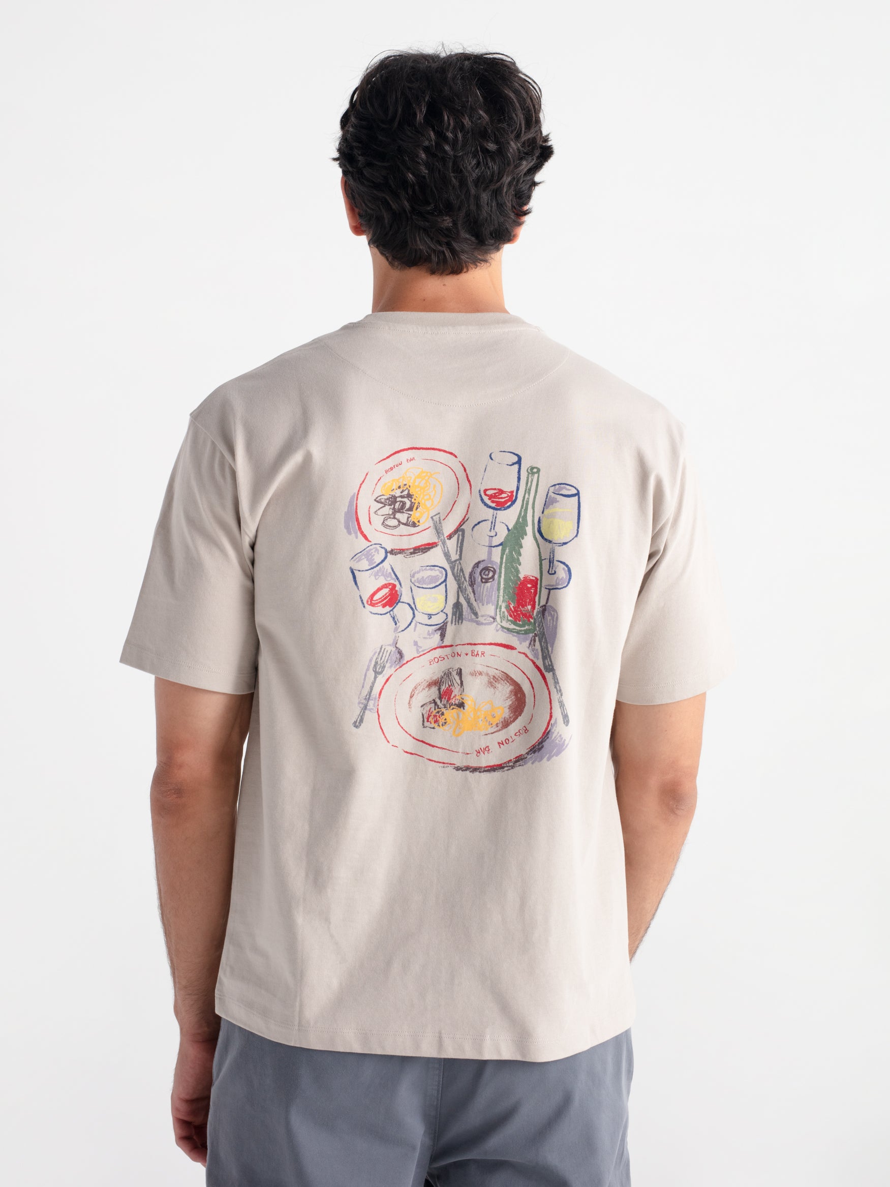 Camiseta confort "social evening"