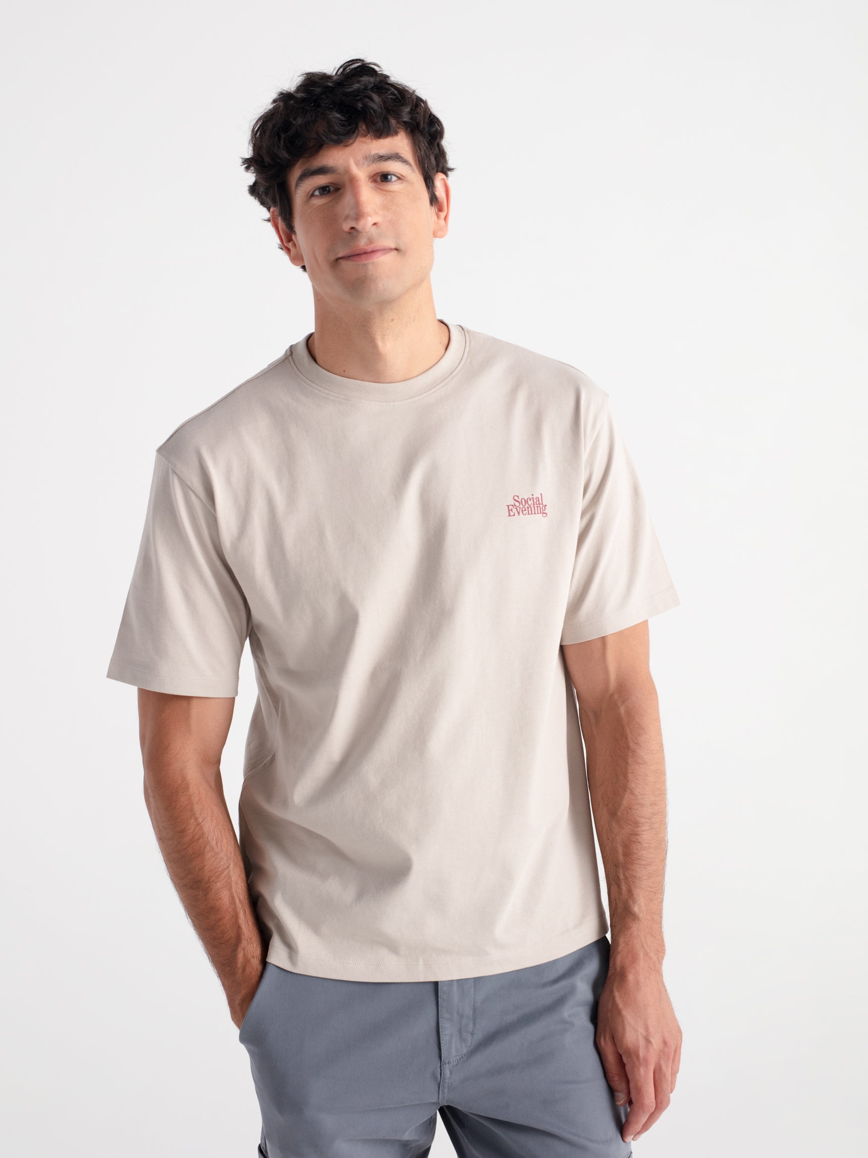 Camiseta confort "social evening"