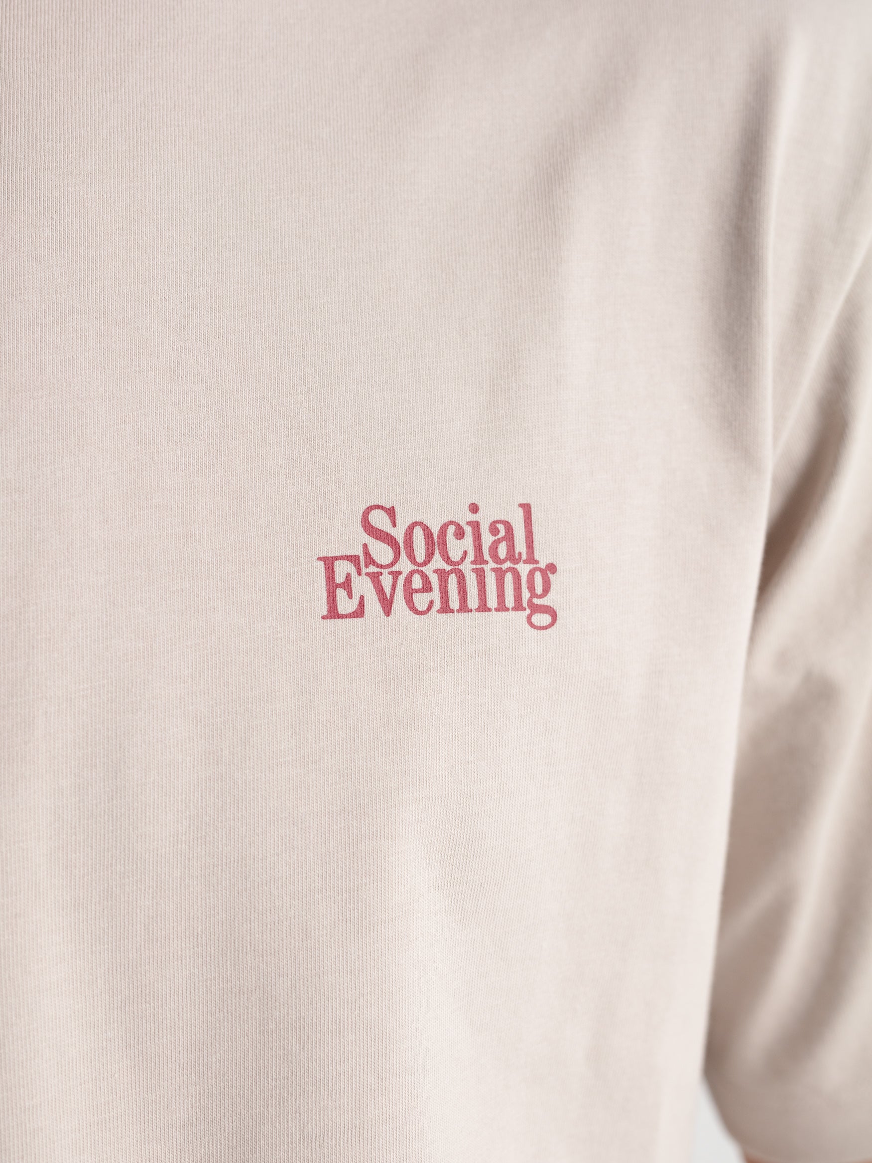 Camiseta confort "social evening"