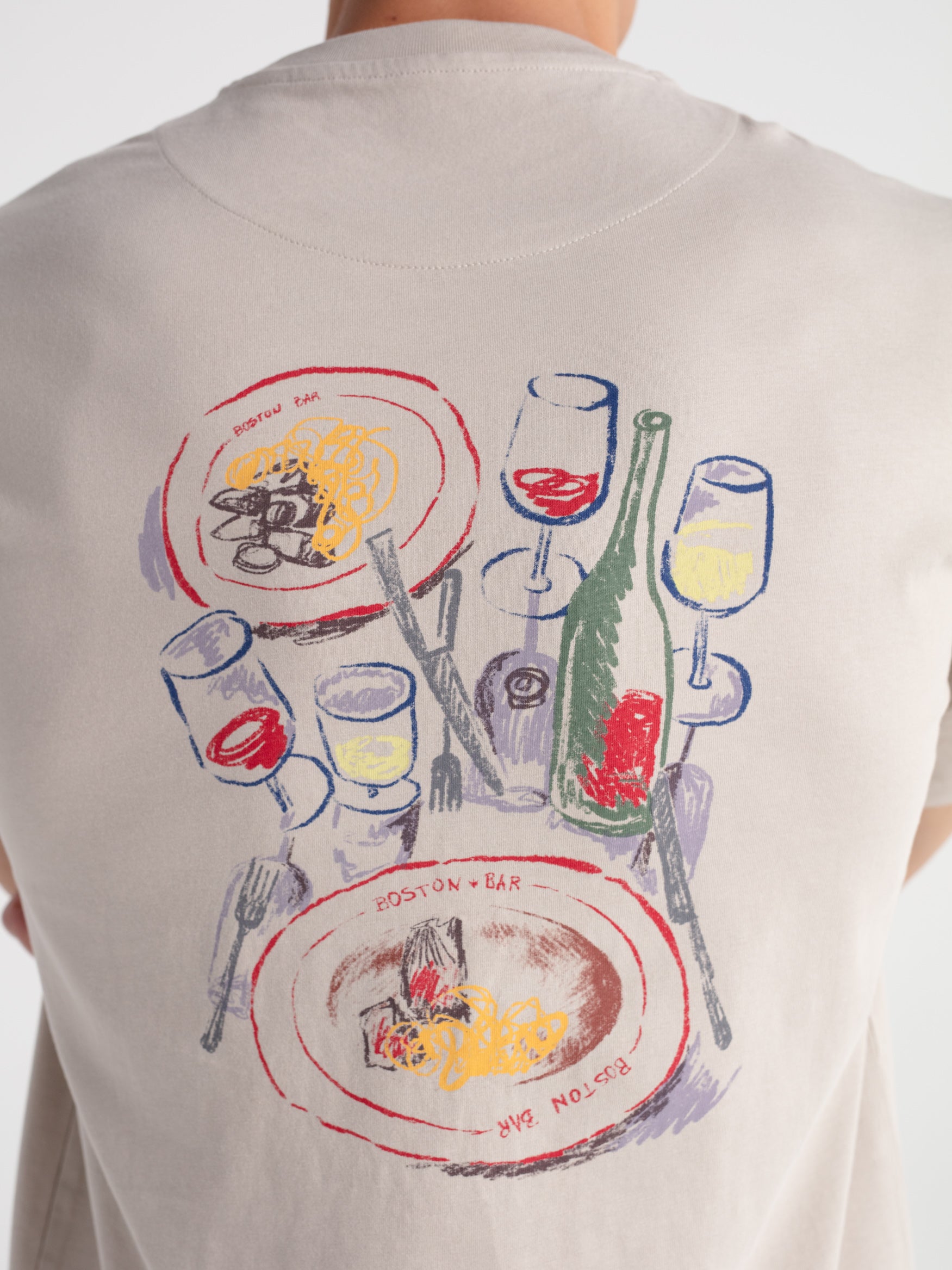Camiseta confort "social evening"