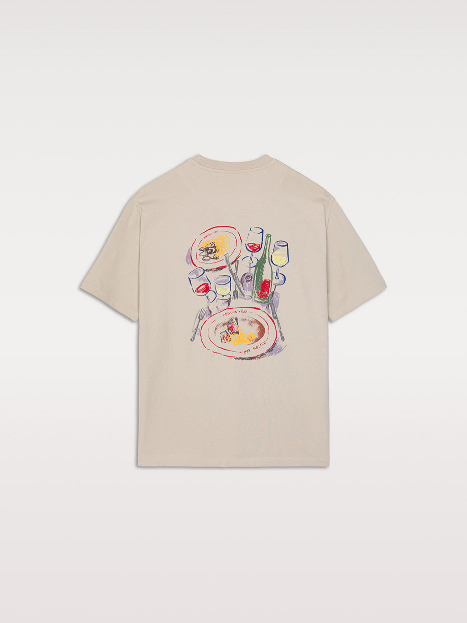 Camiseta confort "social evening"