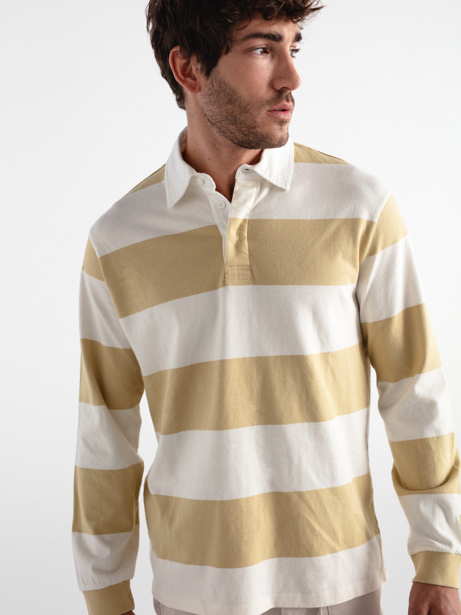 Polo relaxed fit rayas