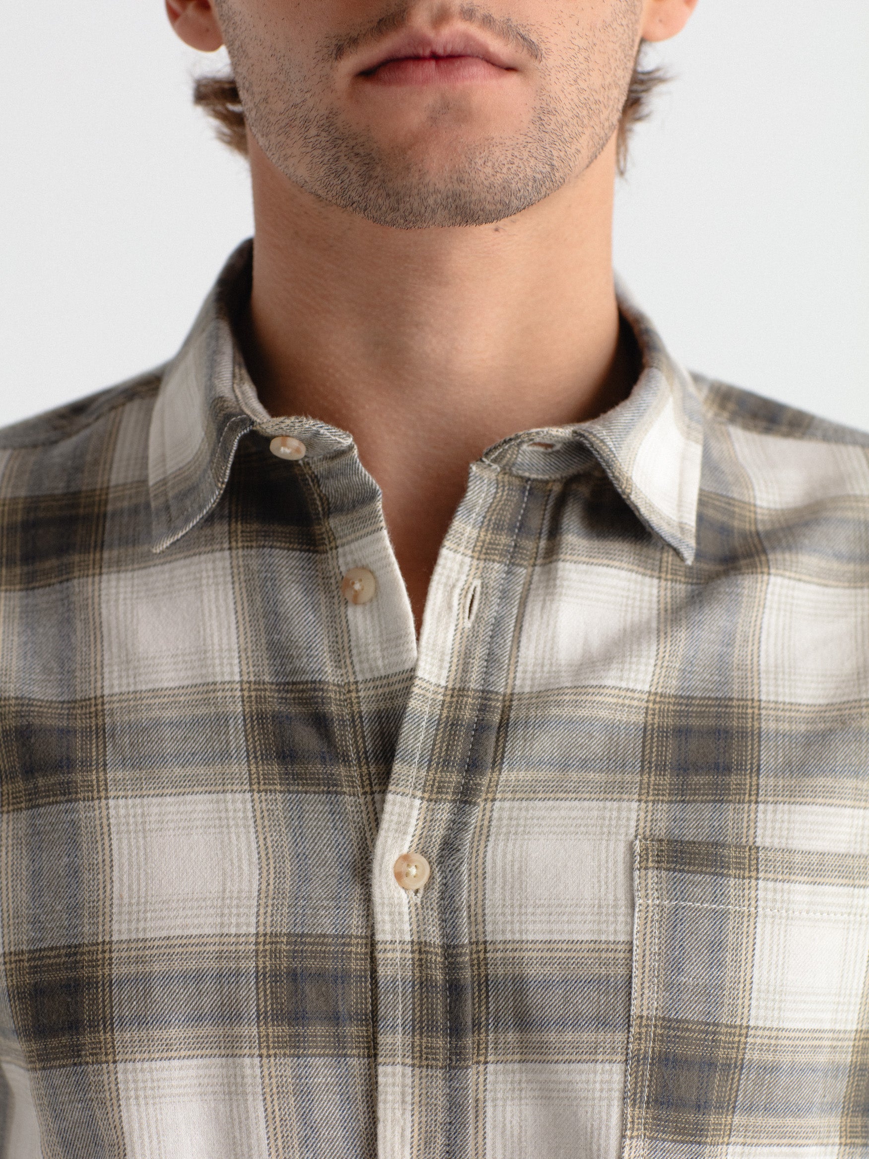 Camisa regular fit cuadros