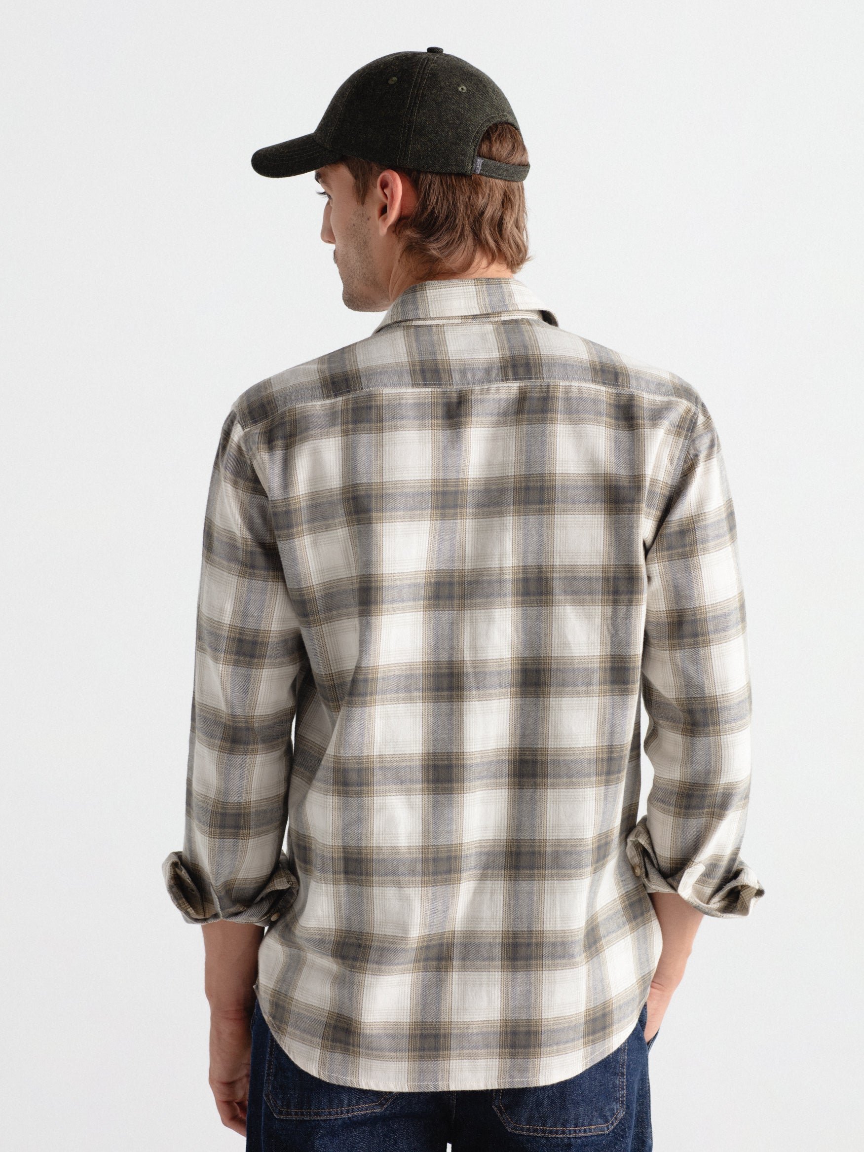 Camisa regular fit cuadros