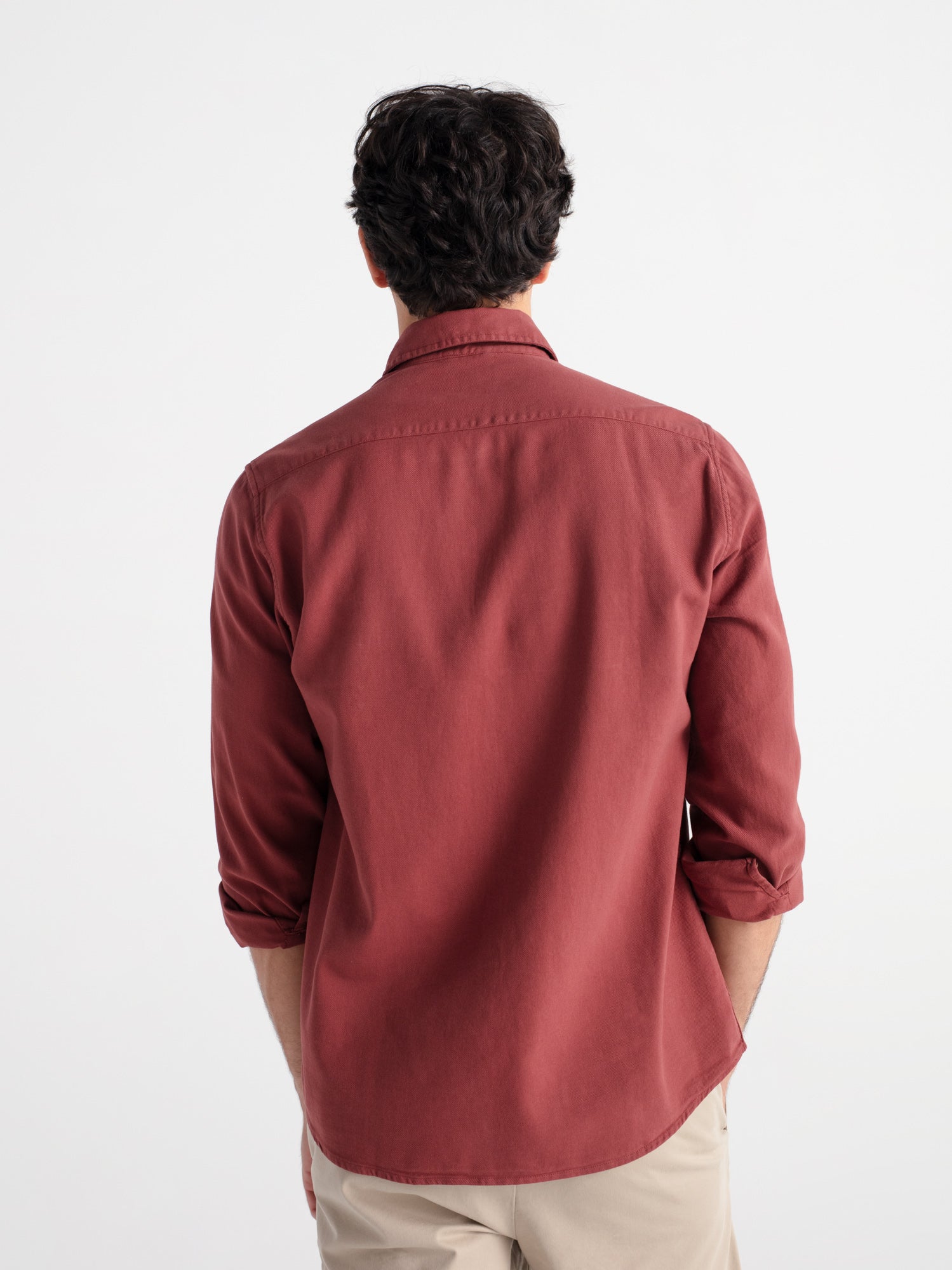 Camisa manga larga sarga