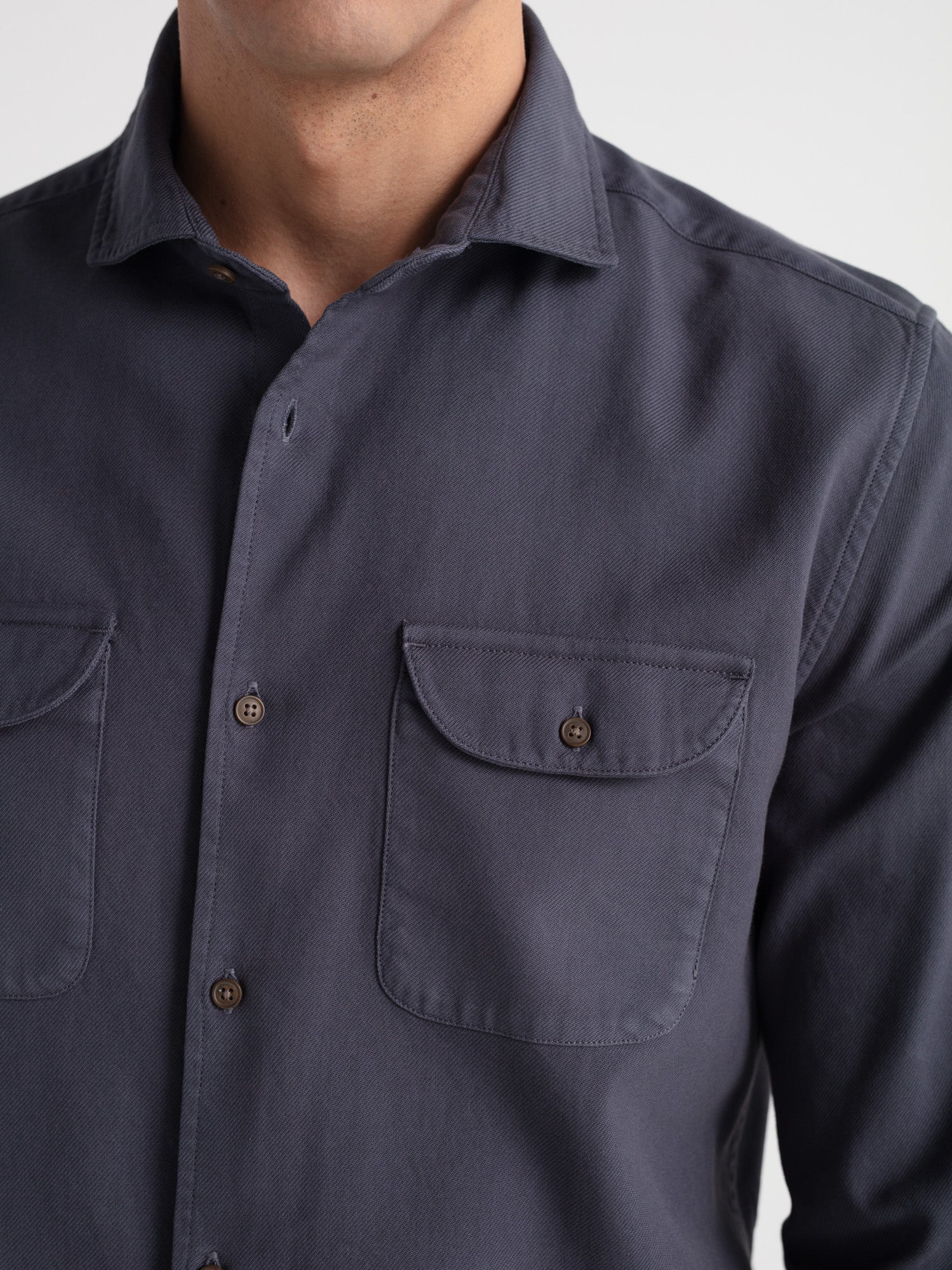 Camisa manga larga sarga