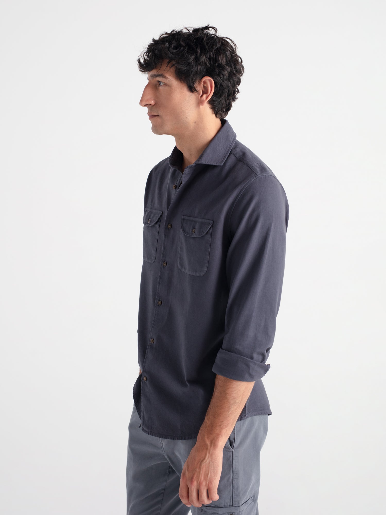 Camisa manga larga sarga