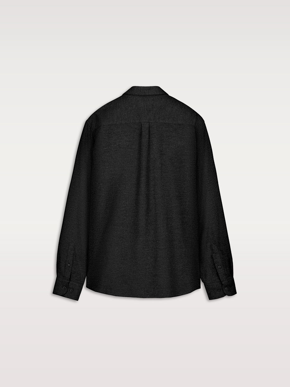 Camisa regular fit con bolsillos