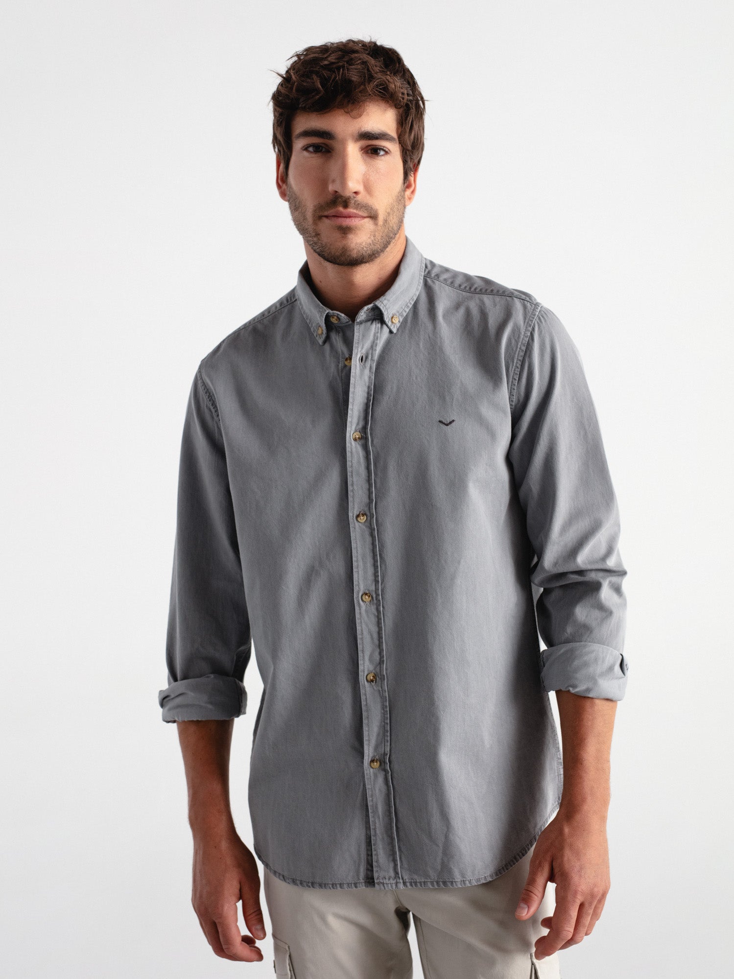 Camisa regular fit tejana