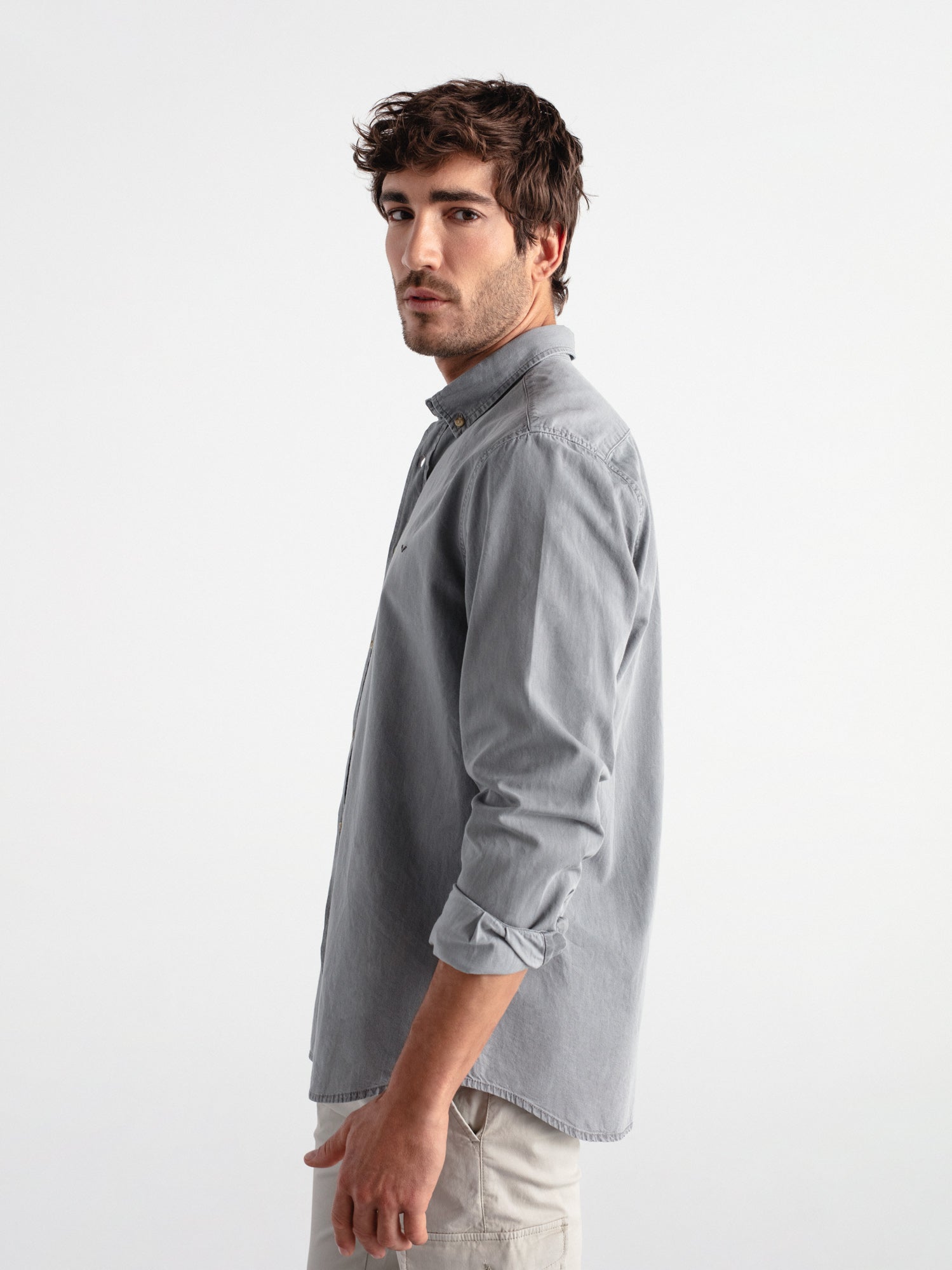 Camisa regular fit tejana