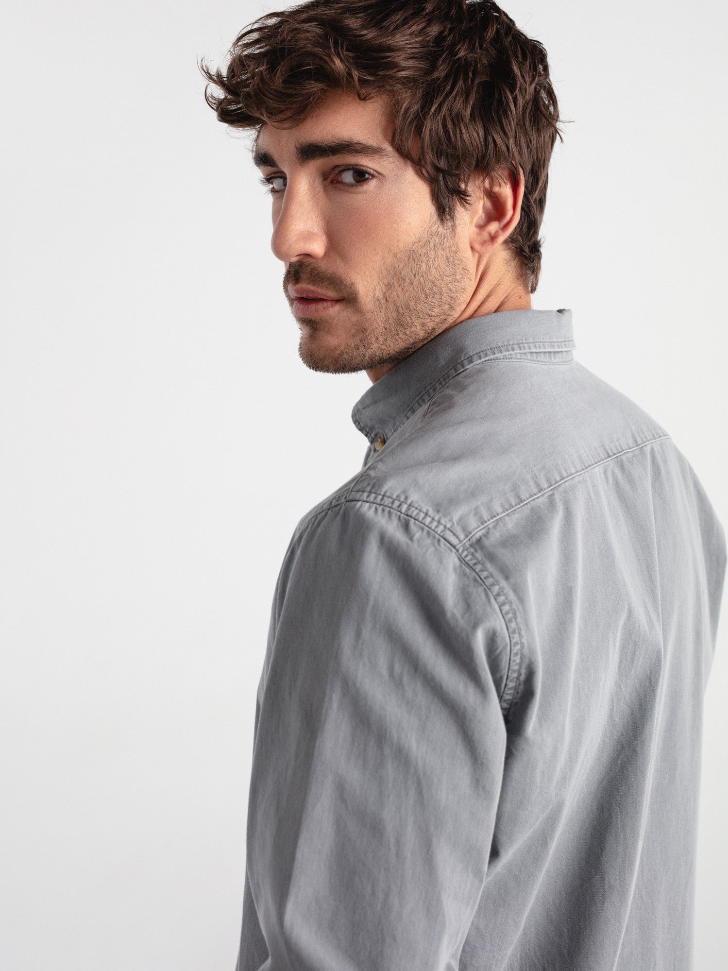 Camisa regular fit tejana