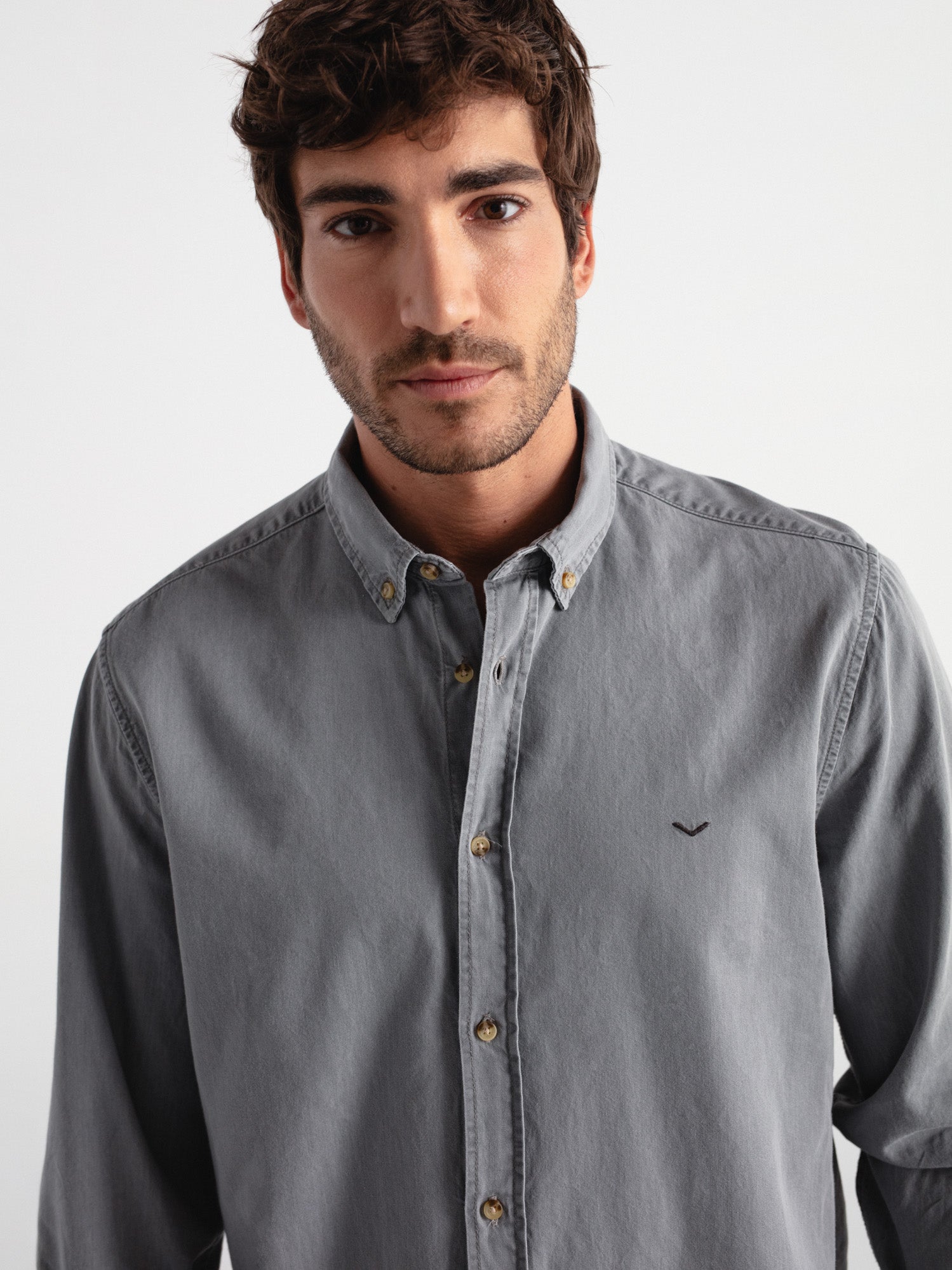 Camisa regular fit tejana