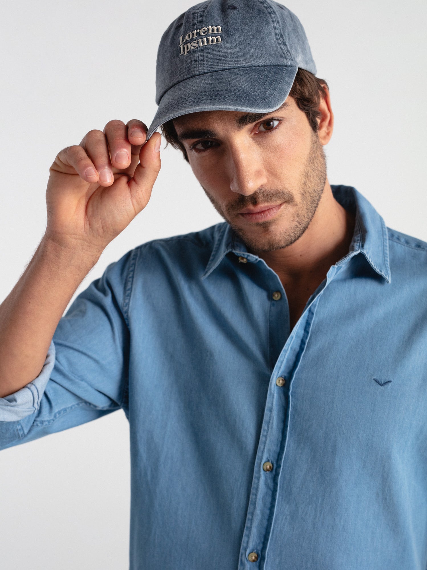 Camisa slim fit tejana