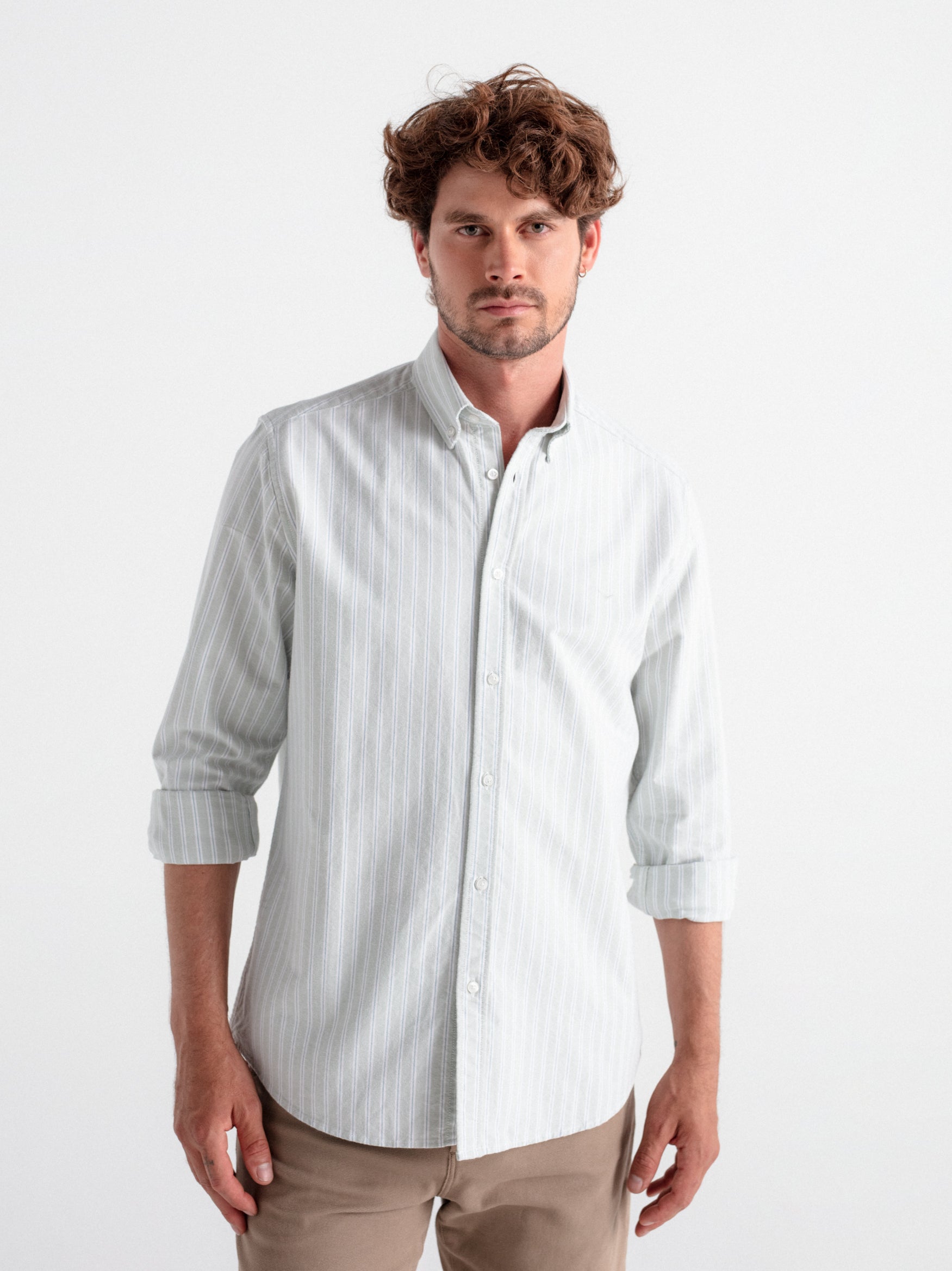 Camisa oxford rayas