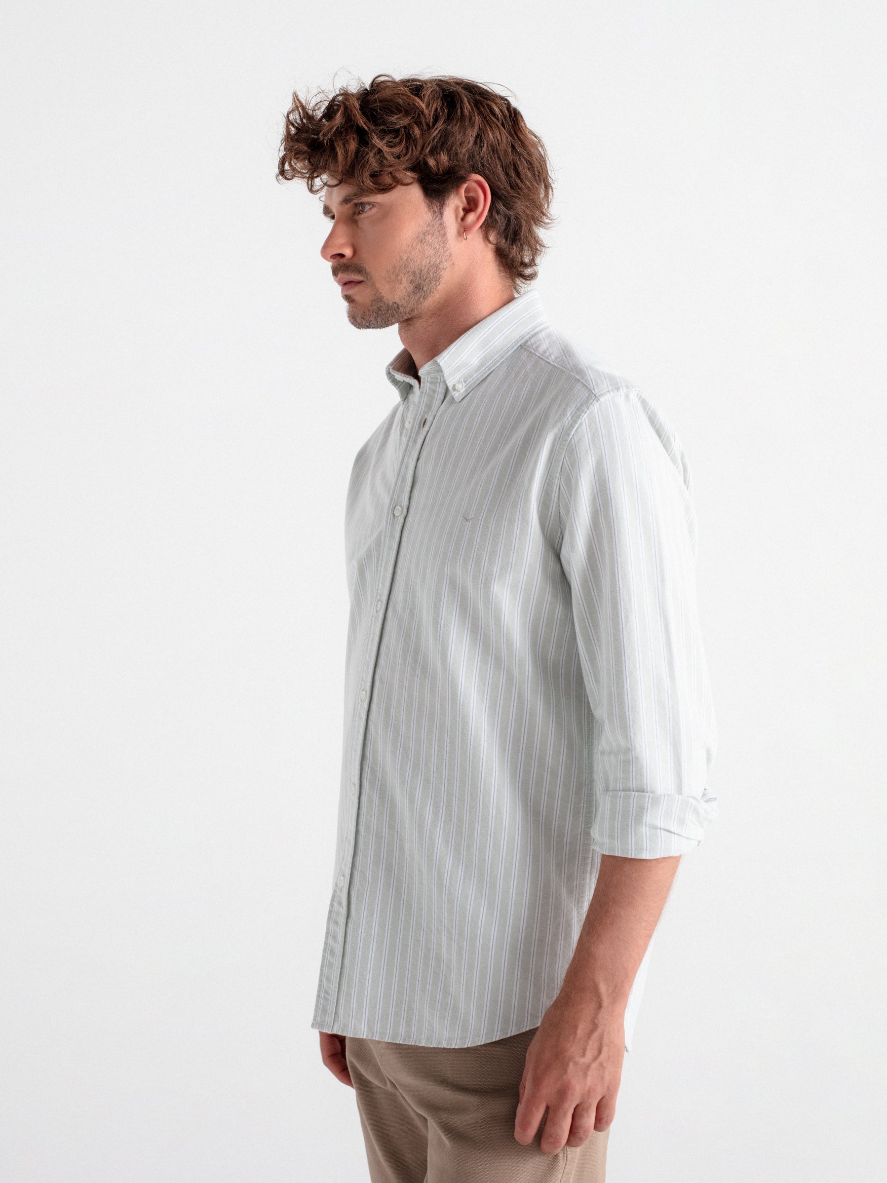 Camisa oxford rayas