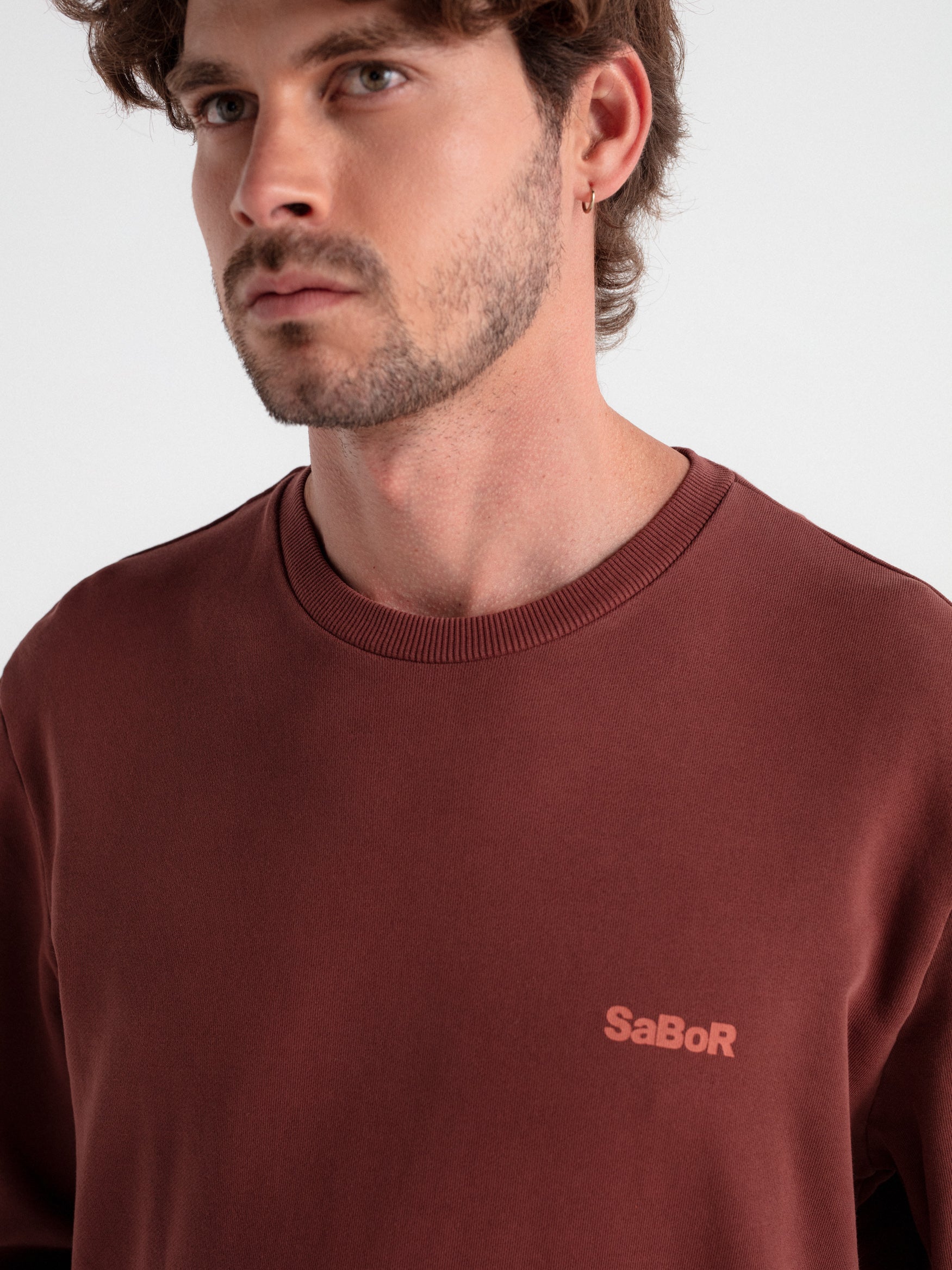 Sudadera confort gráfica