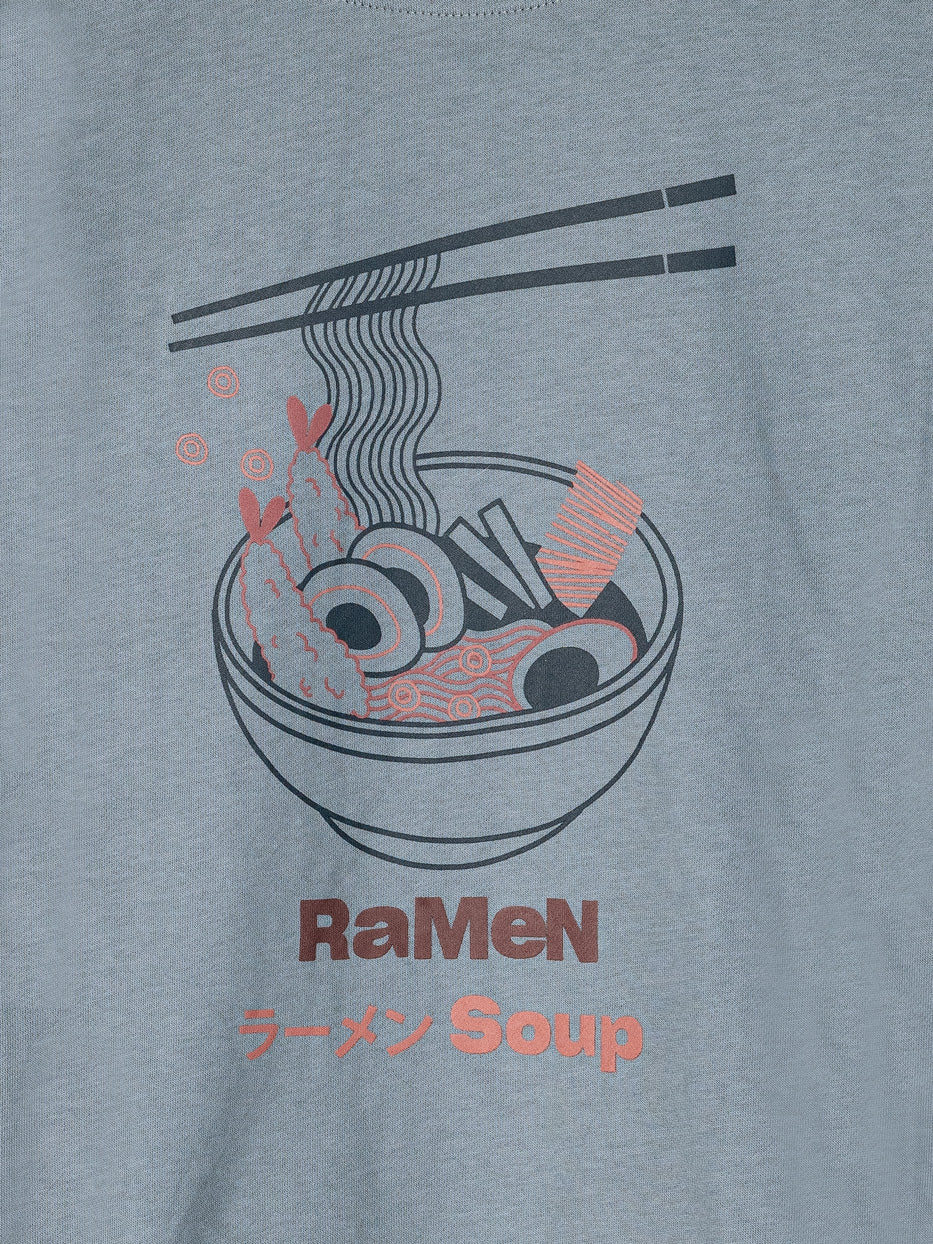 Sudadera confort gráfica abstracta