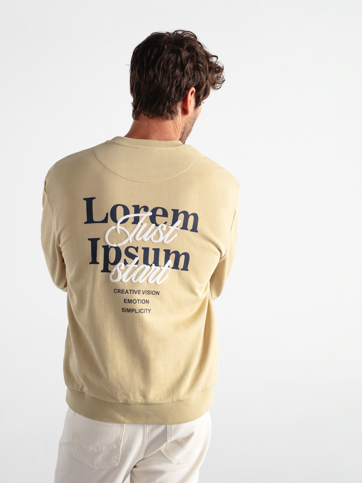 Sudadera regular fit "Just Start"