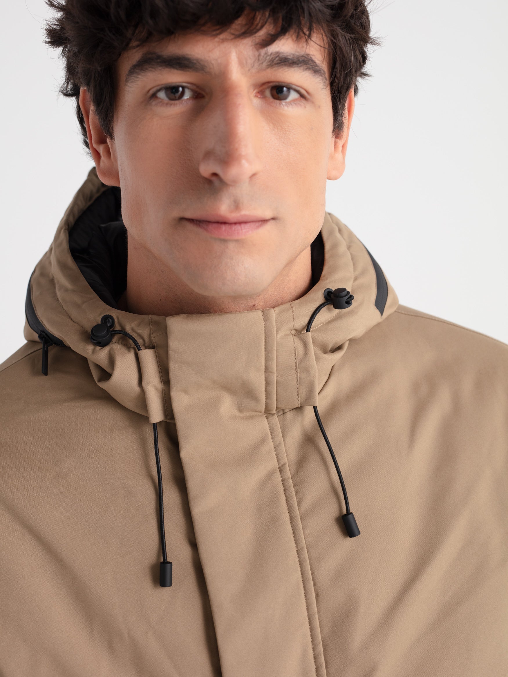 Parka acolchada gruesa