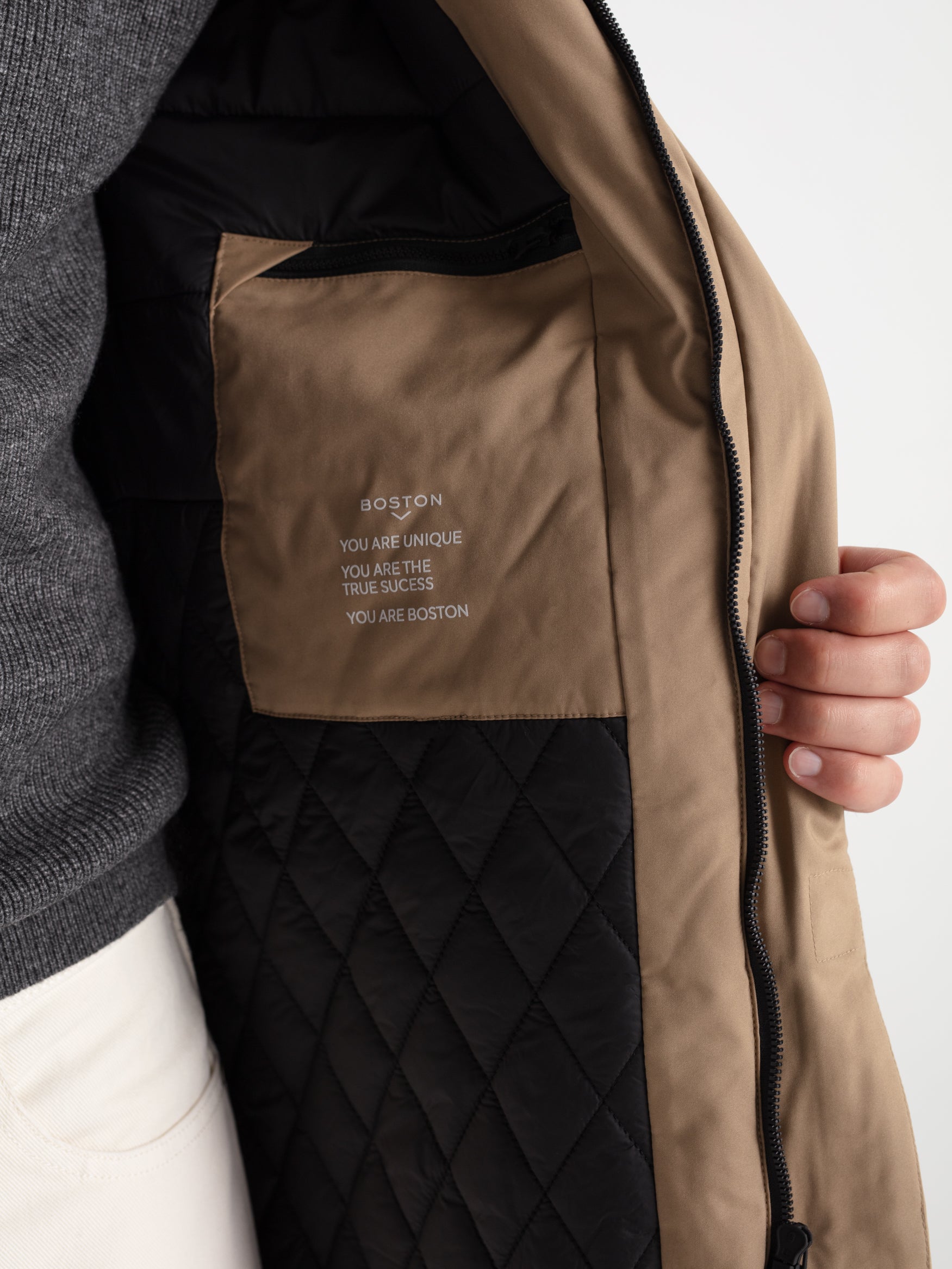 Parka acolchada gruesa