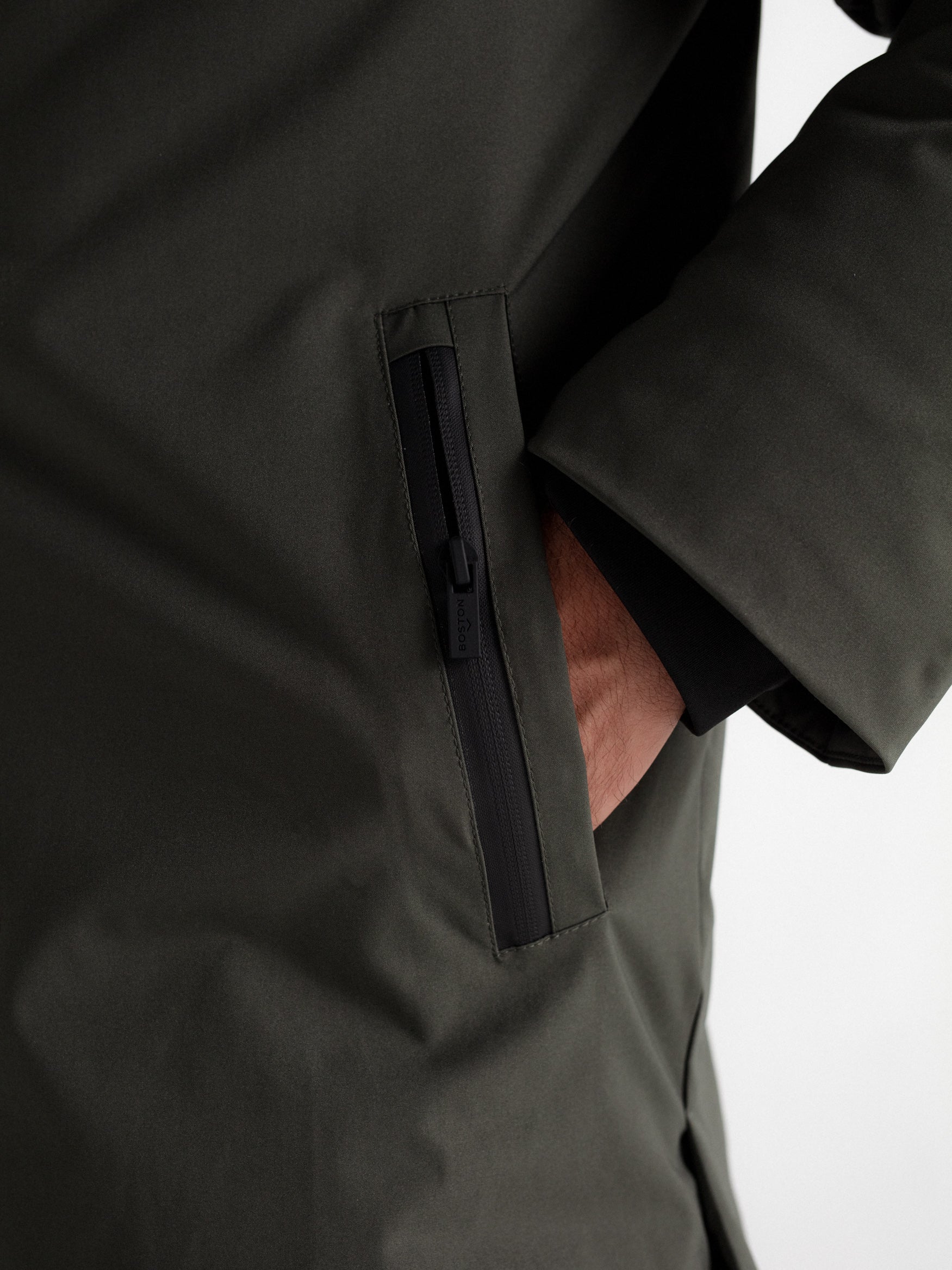 Parka acolchada gruesa