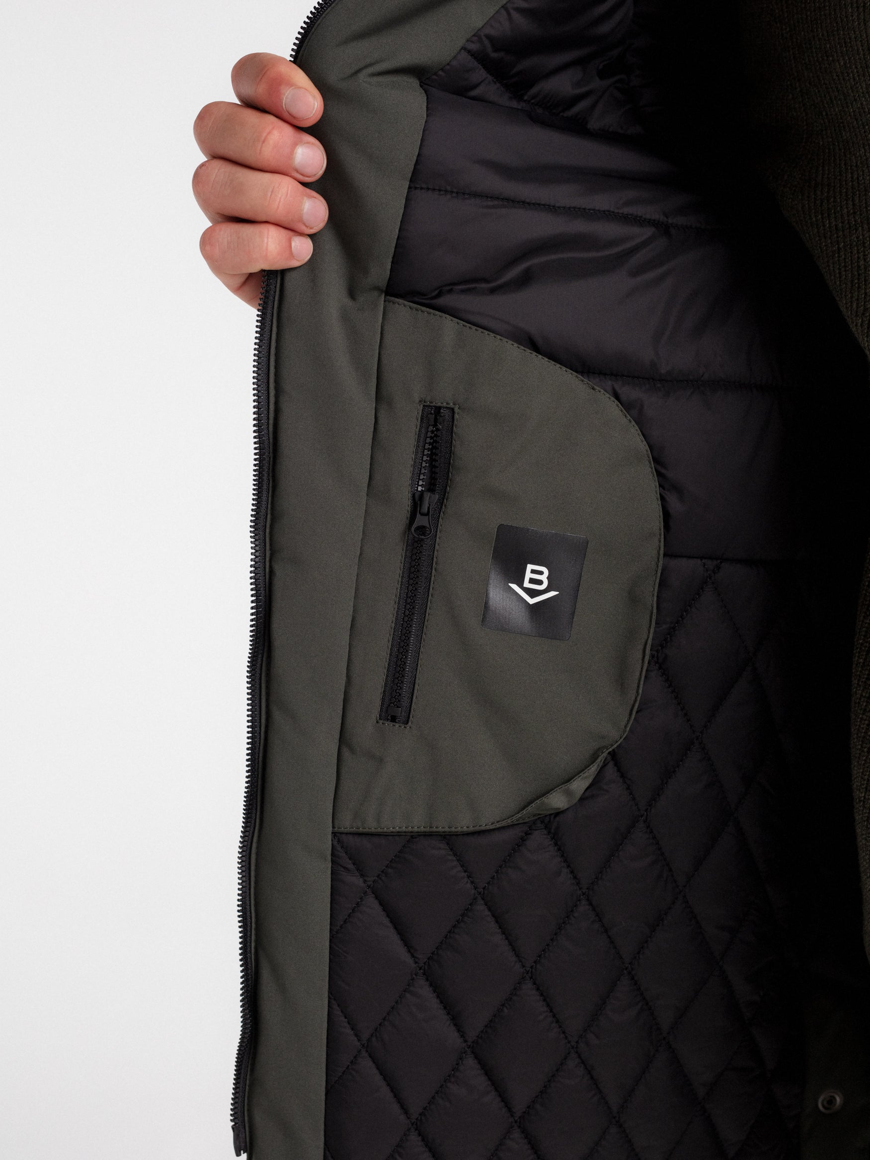 Parka acolchada gruesa