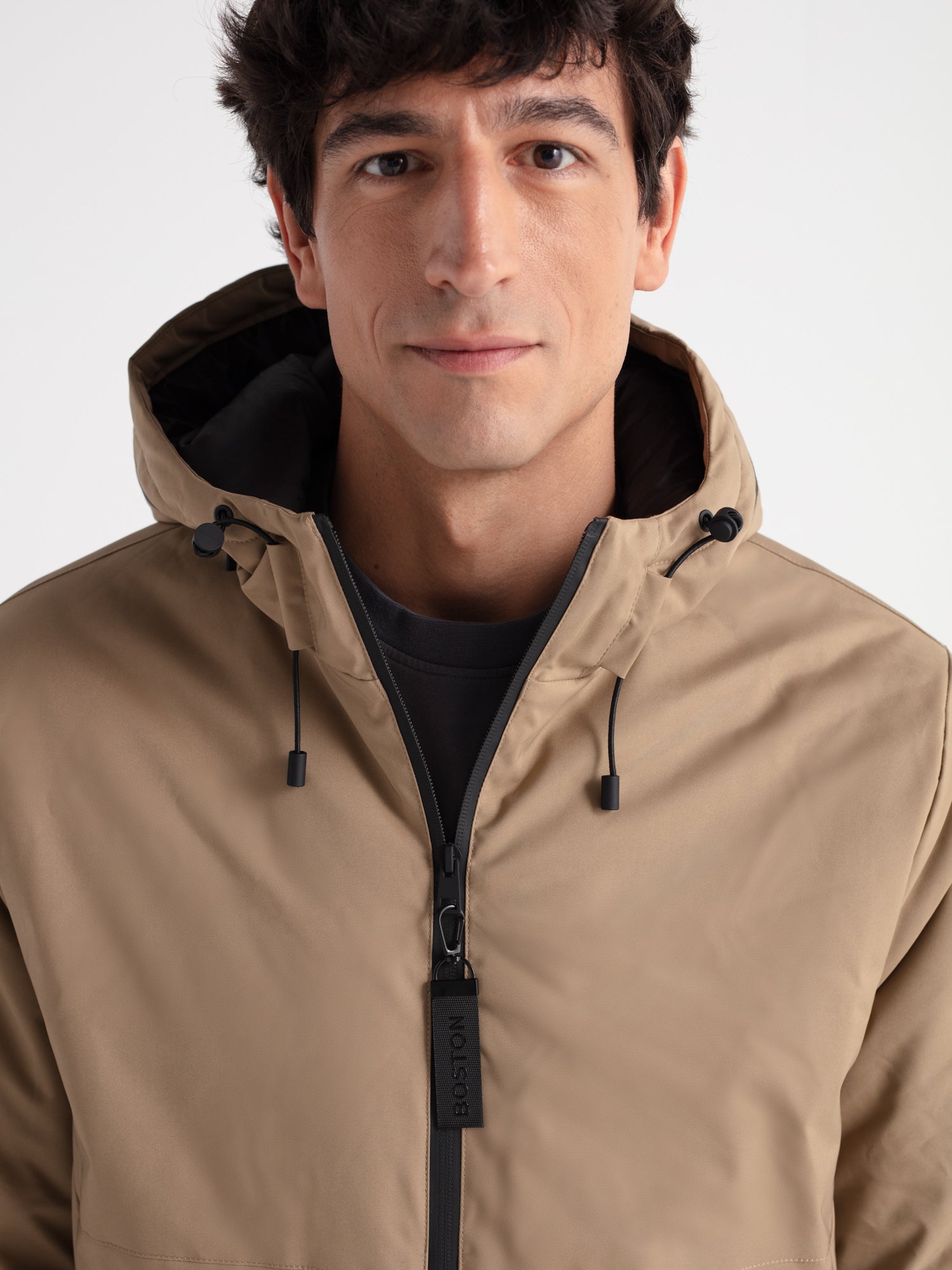 Parka acolchada corta