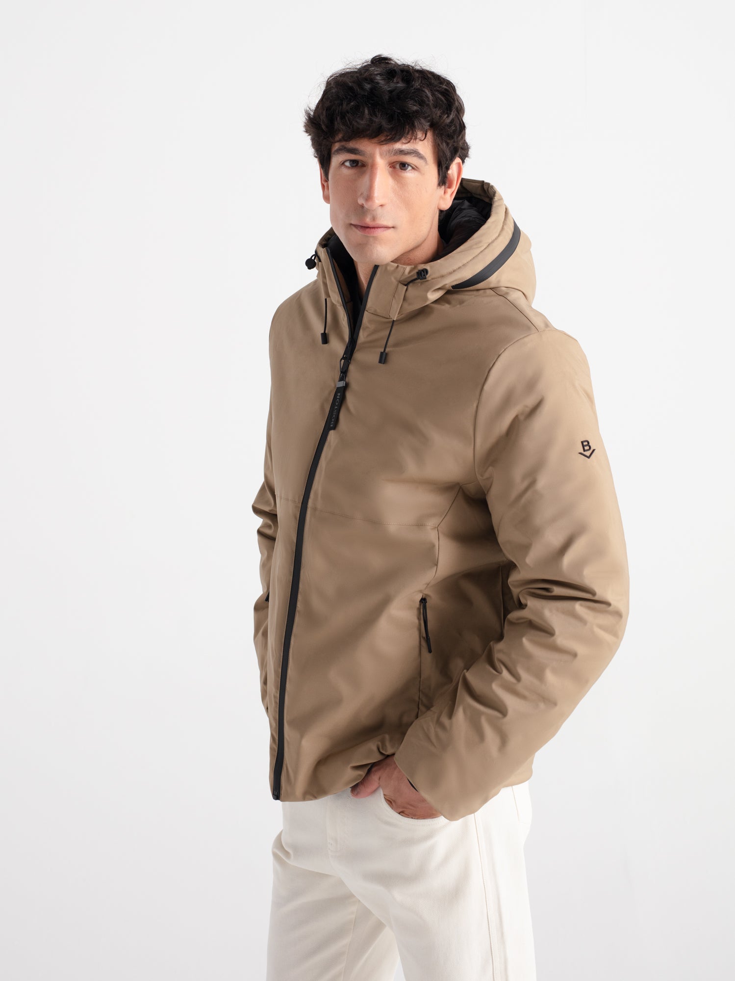 Parka acolchada corta