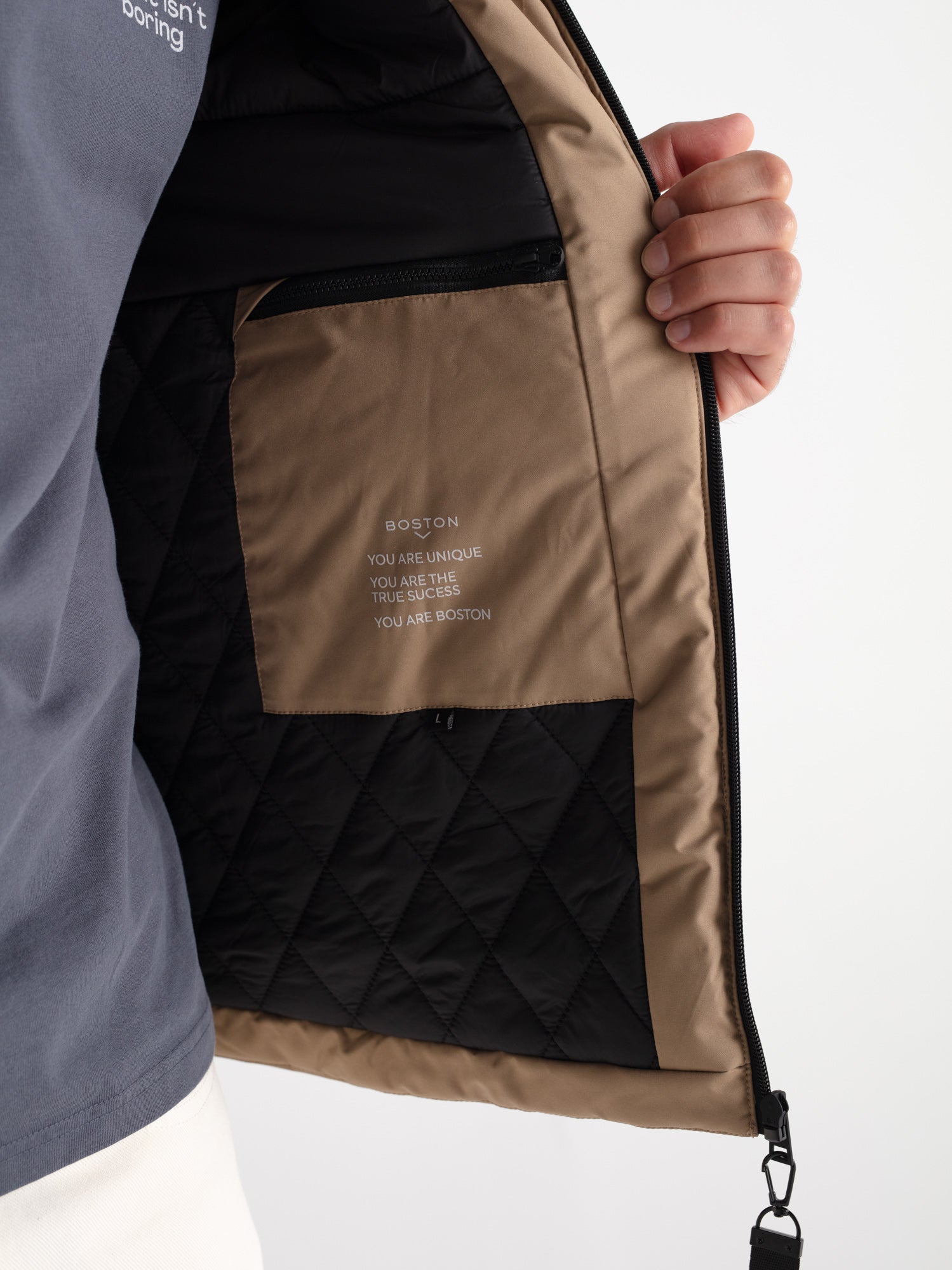 Parka acolchada corta