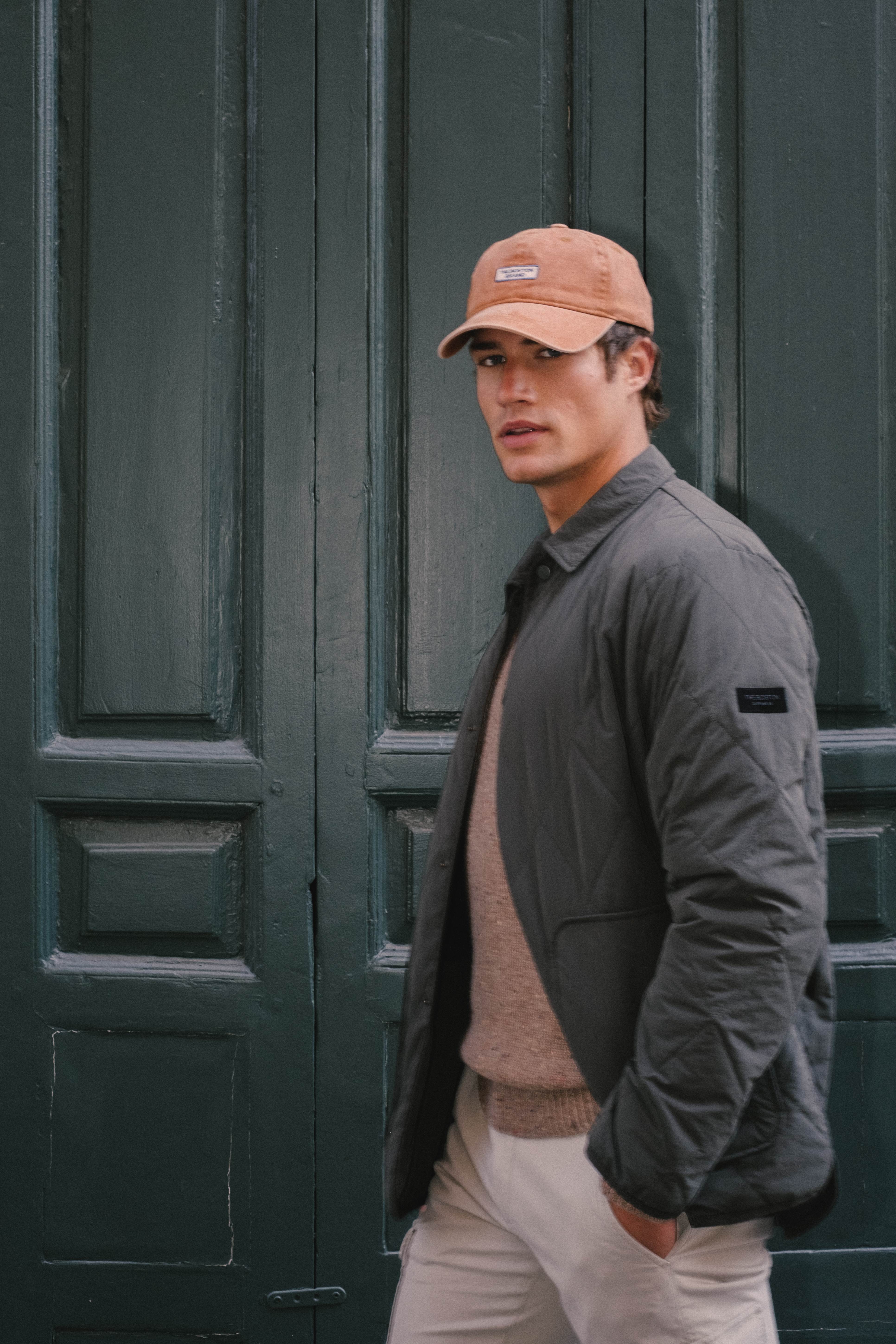 Chaqueta acolchada rombos