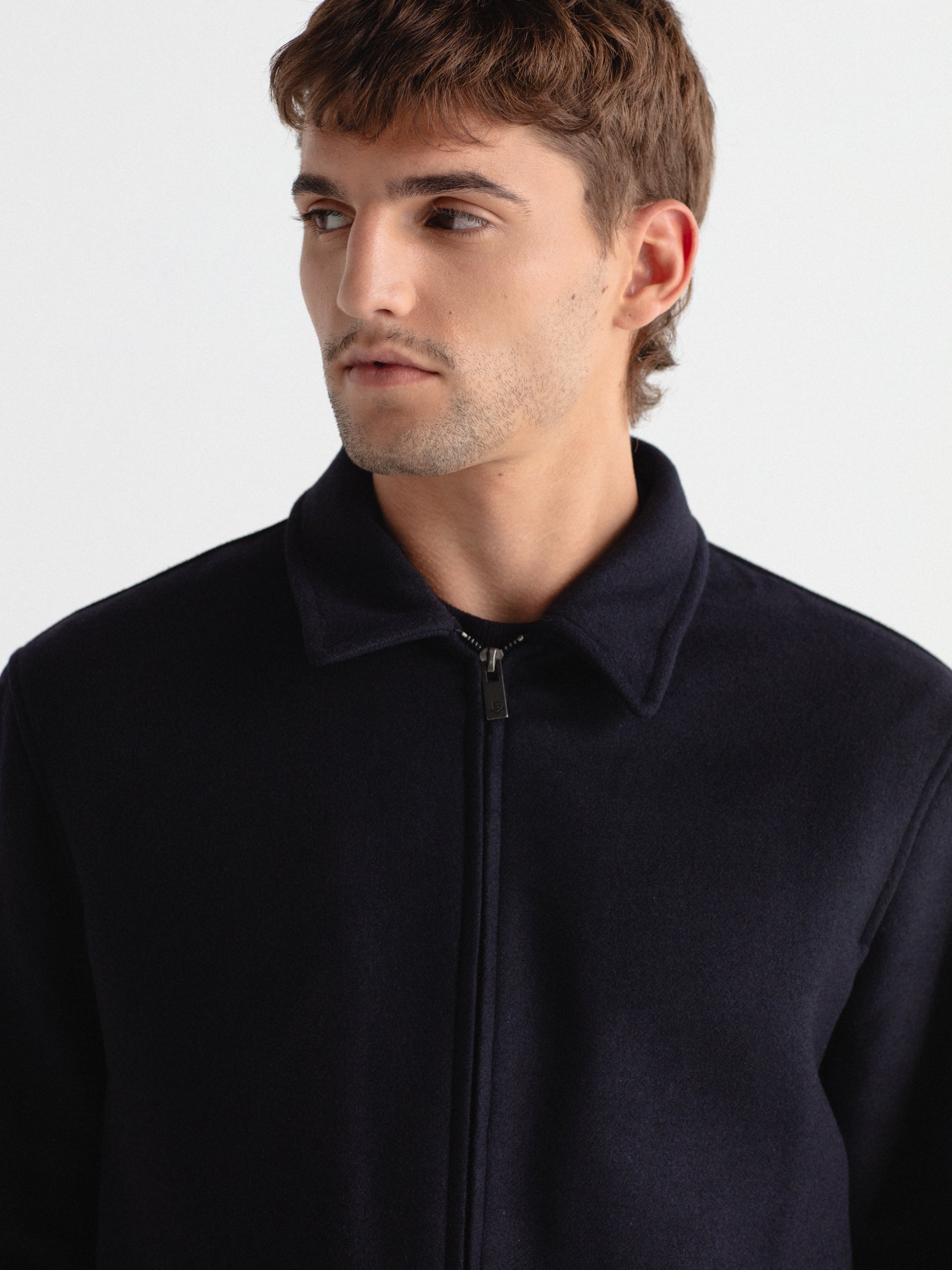 Cazadora Harrington paño