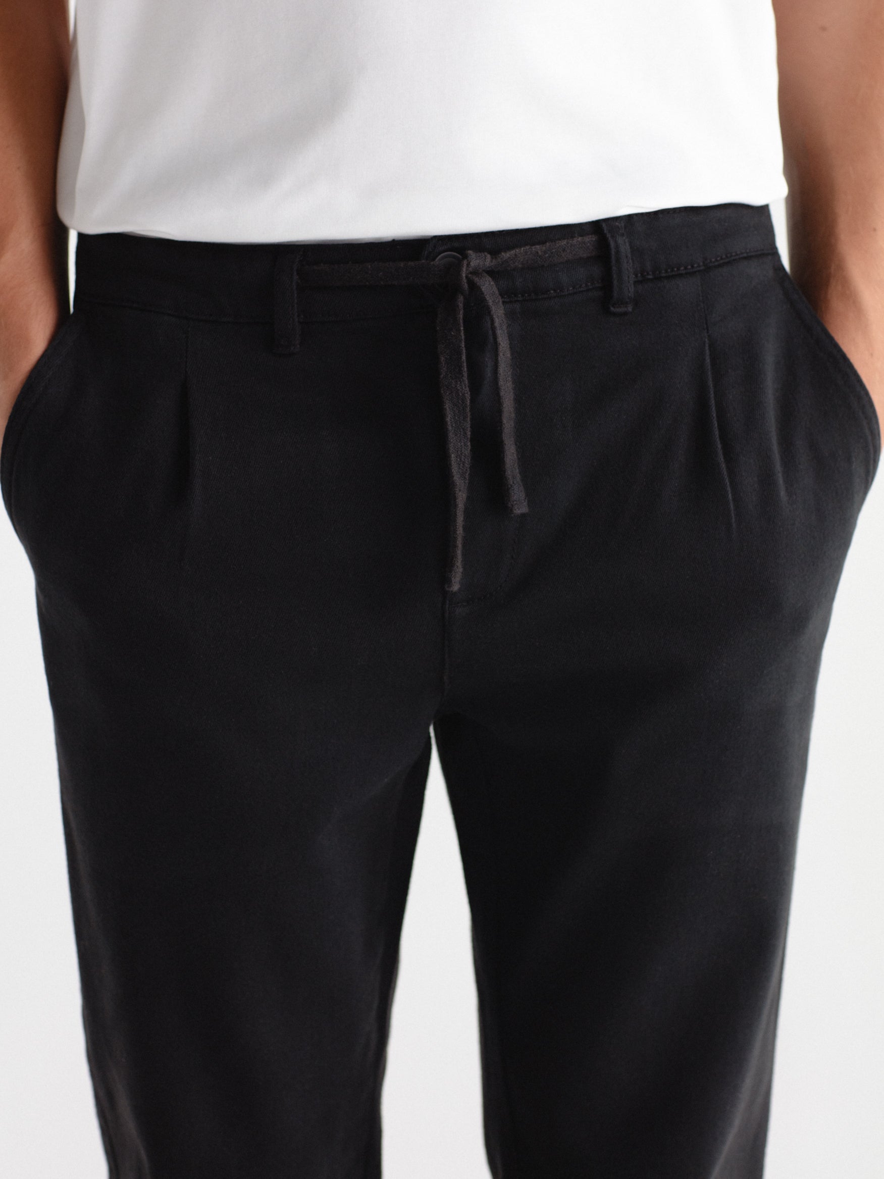 Pantalón algodón con pinzas