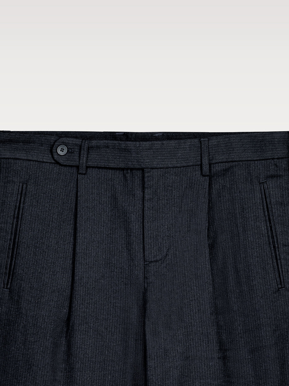 Pantalón pinzas raya diplomática