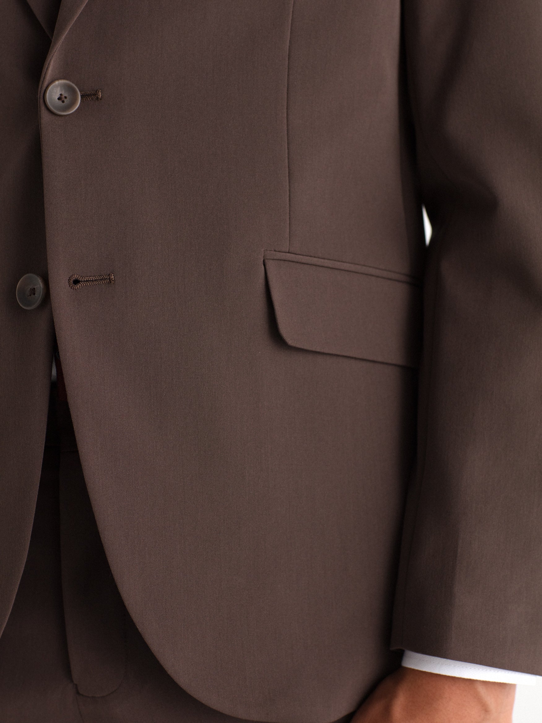 Americana traje slim fit liso