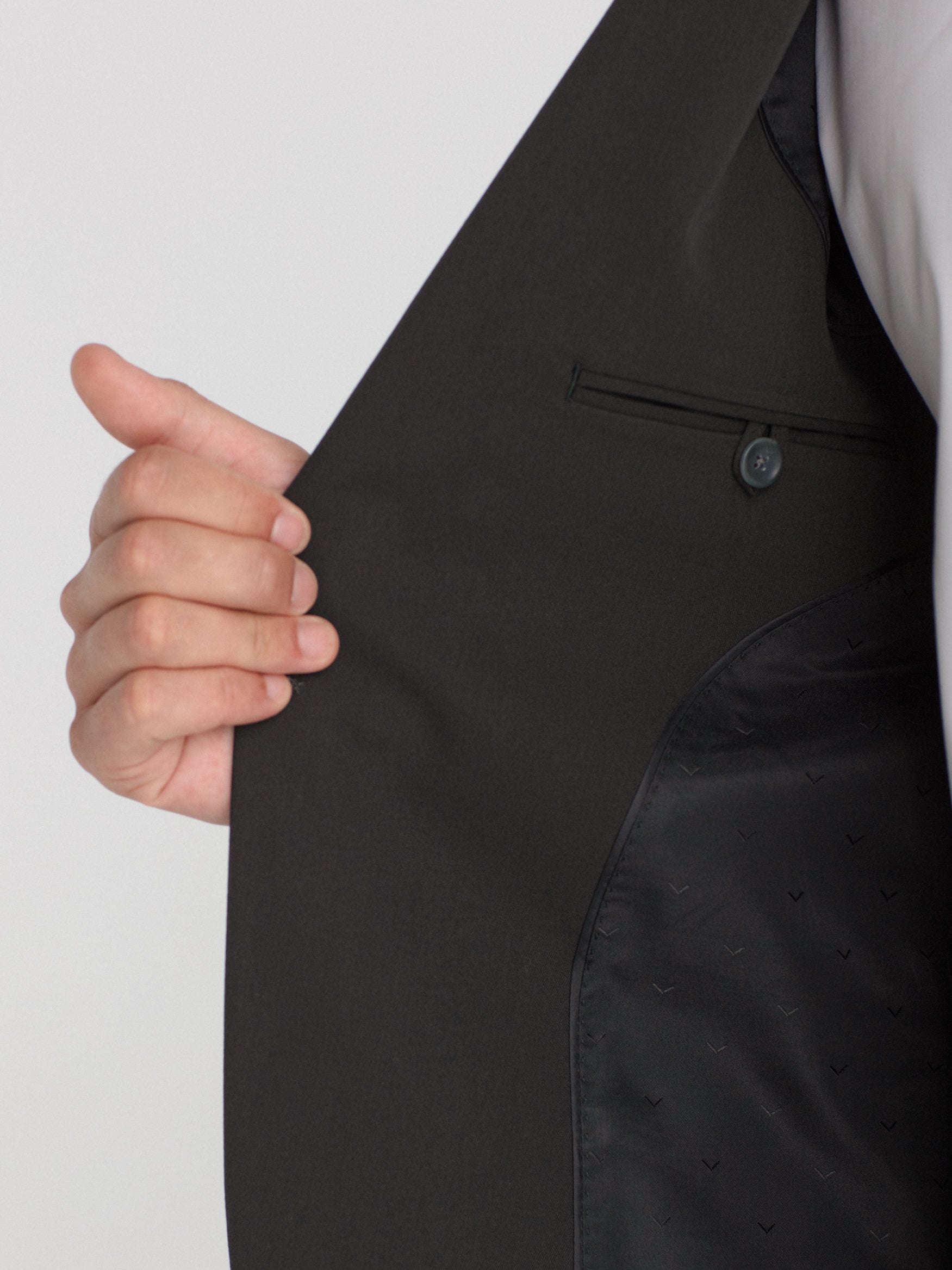 Americana traje slim fit liso